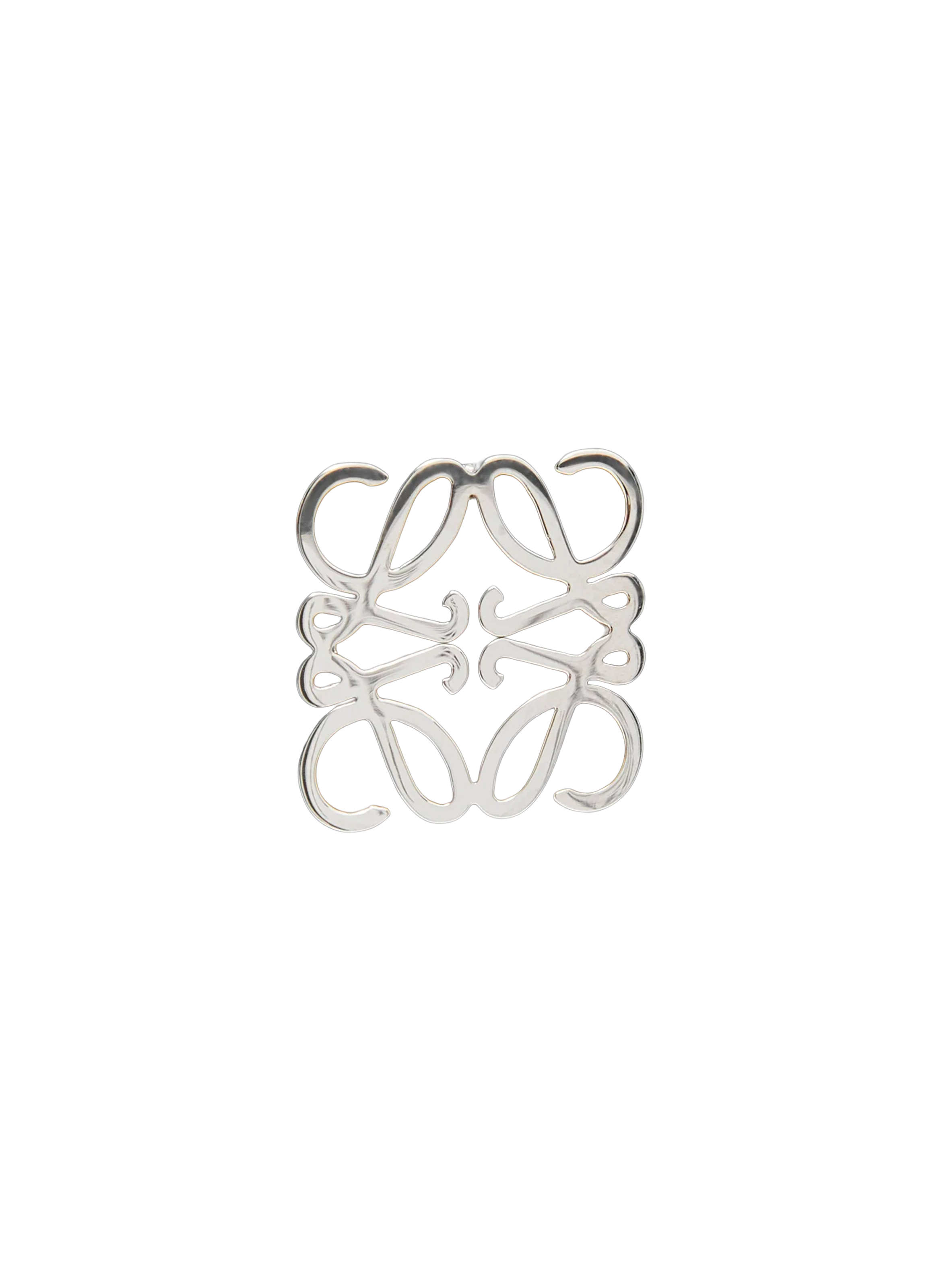 Grained calfskin vertical wallet LOEWE Black