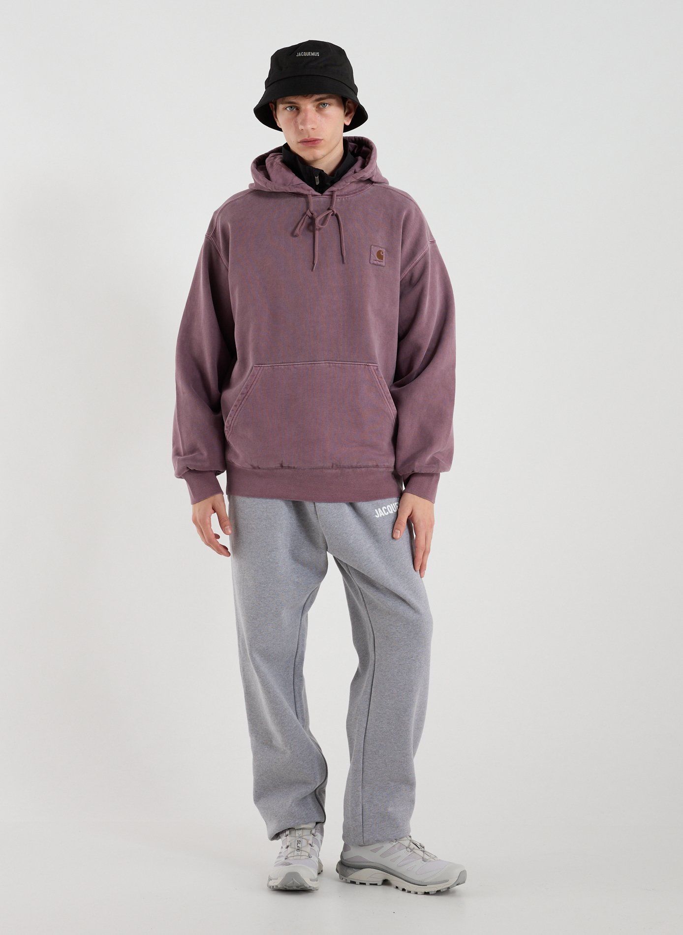 Cotton hoodie CARHARTT WIP Pink