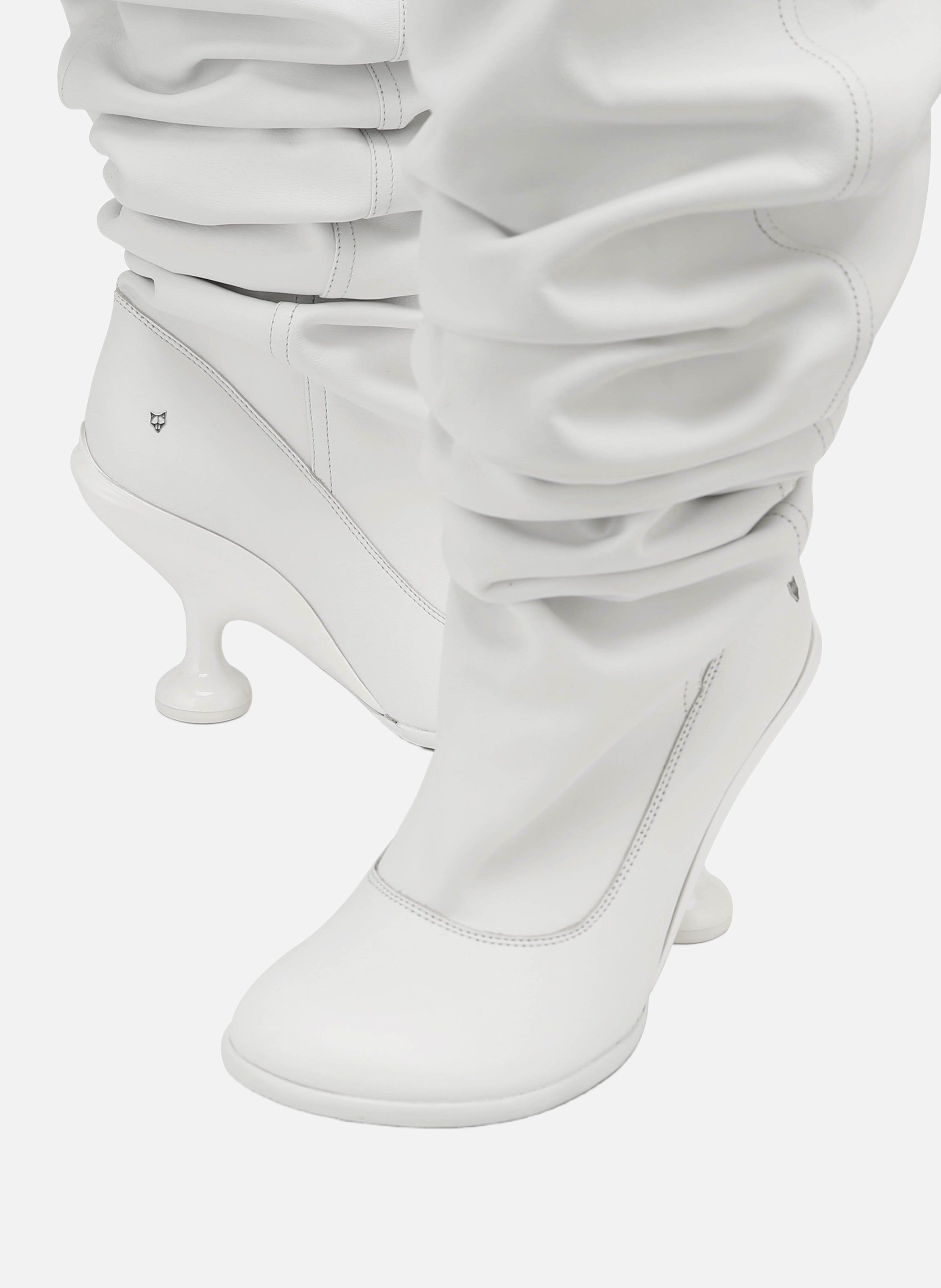 Bottes boho NAKED WOLFE Blanc