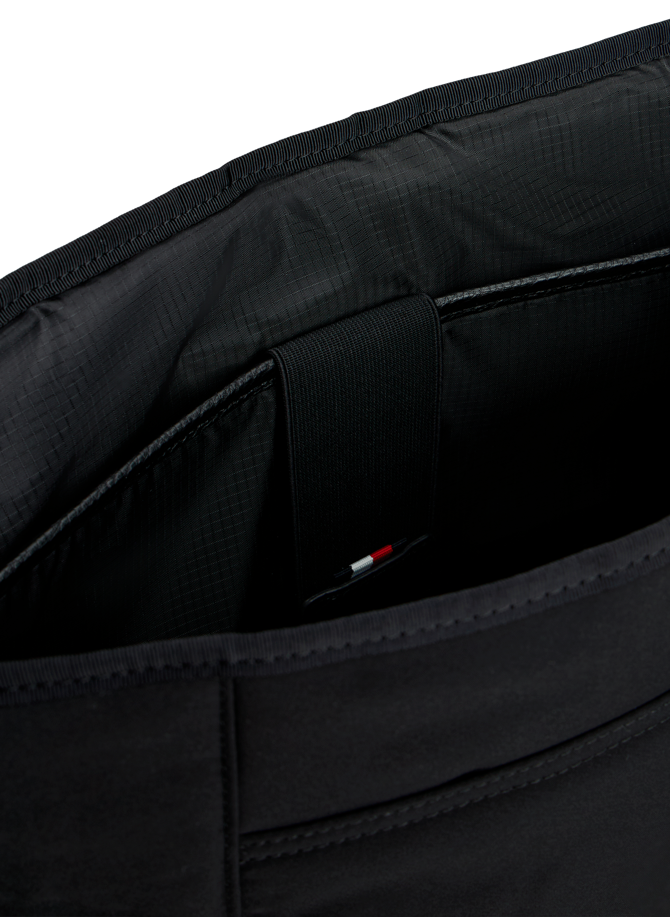 Adjustable shoulder messenger bag TOMMY HILFIGER Black