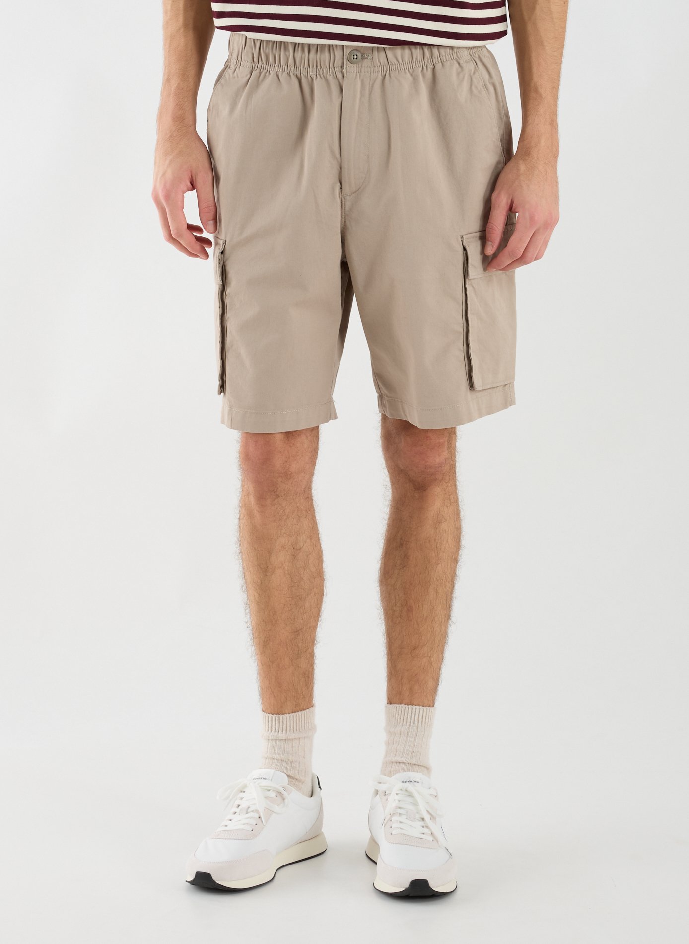 CALVIN KLEIN Cargo shorts Brown
