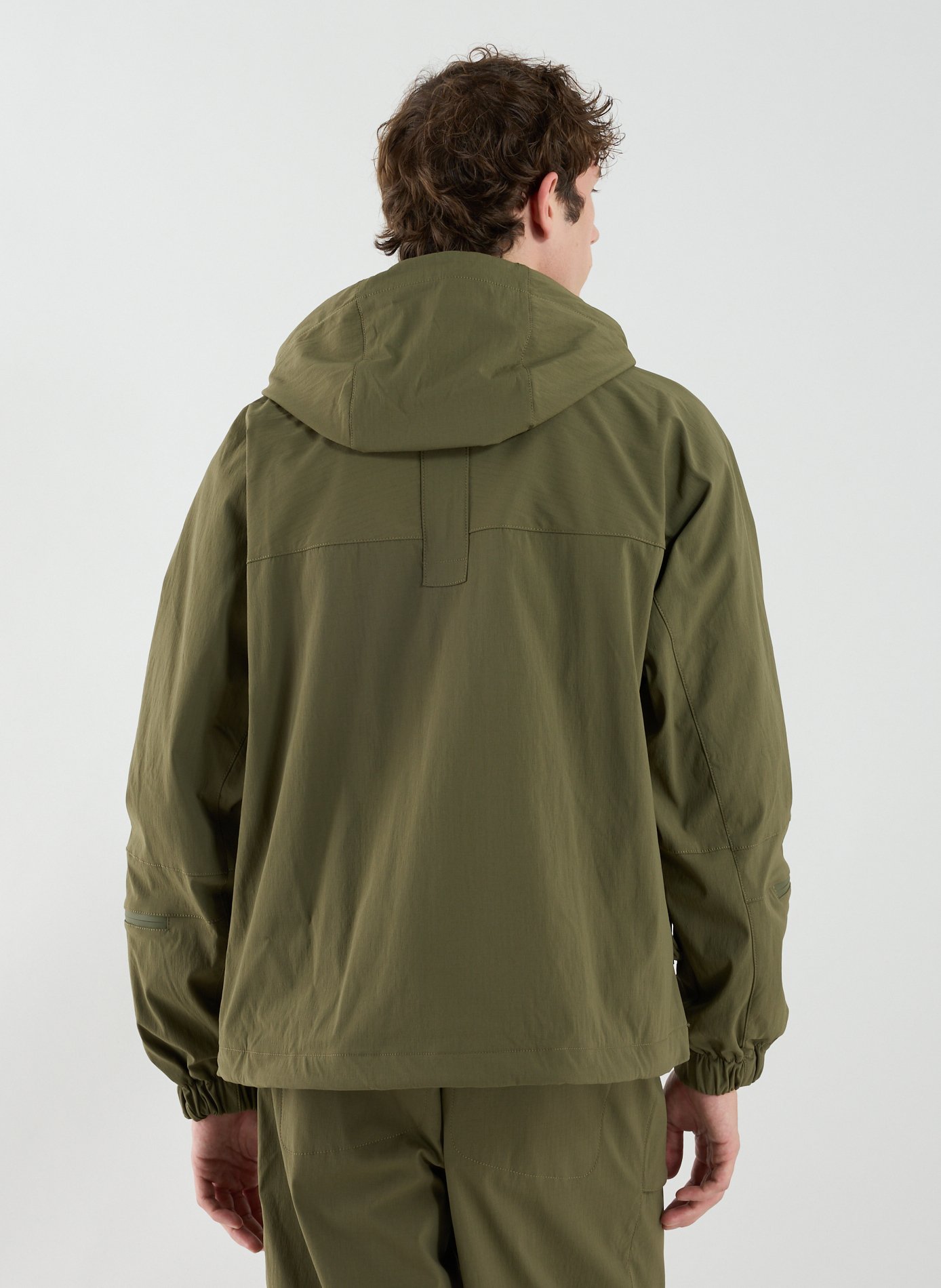 Blouson uni à capuche ARTE ANTWERP Kaki