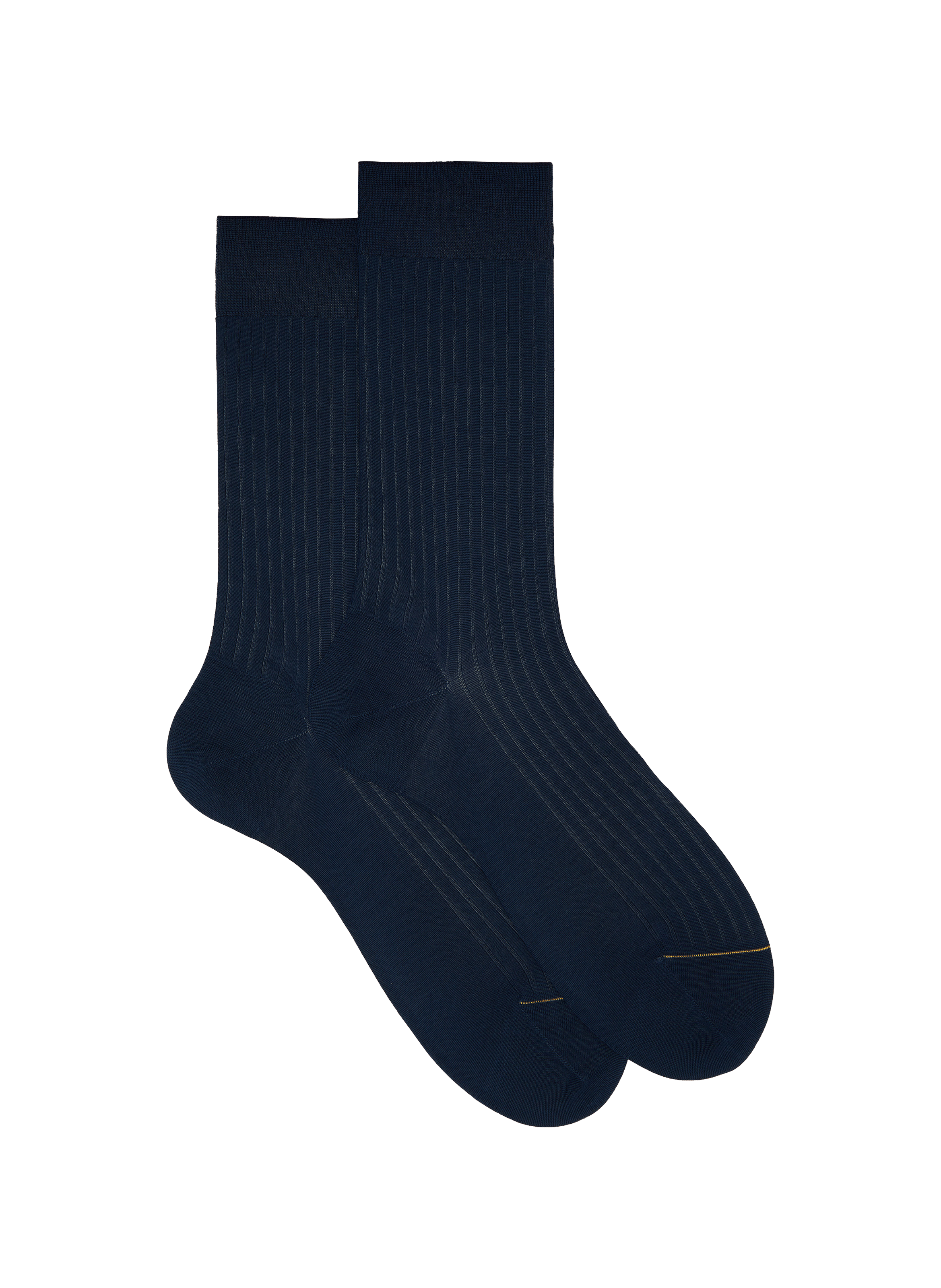 Chaussettes côtelées en coton DORÉ DORÉ Bleu