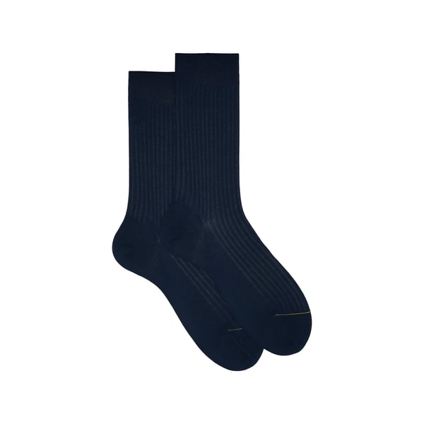 Chaussettes côtelées en coton Chaussettes côtelées en coton