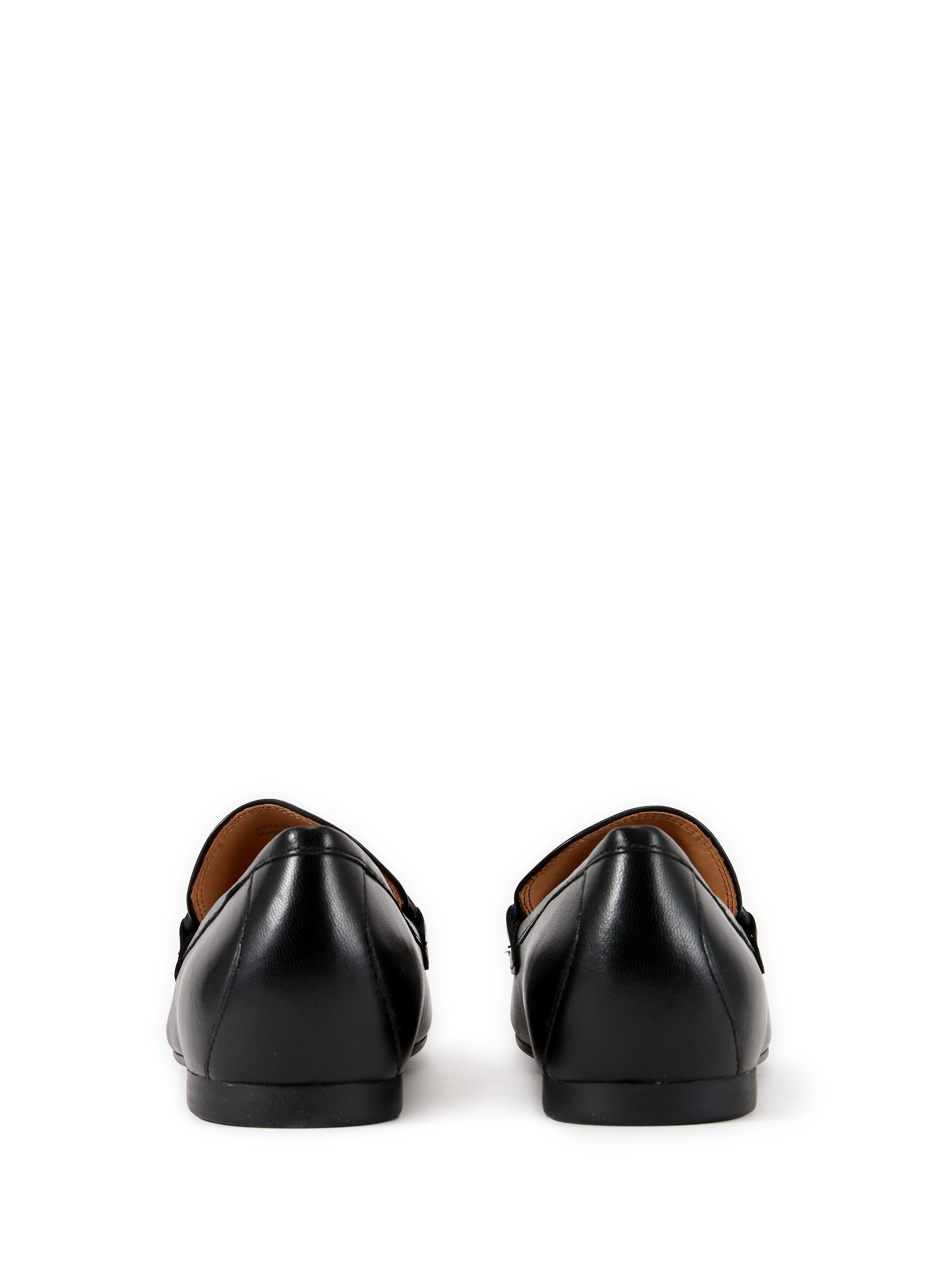 Mocassins en cuir GEOX Noir