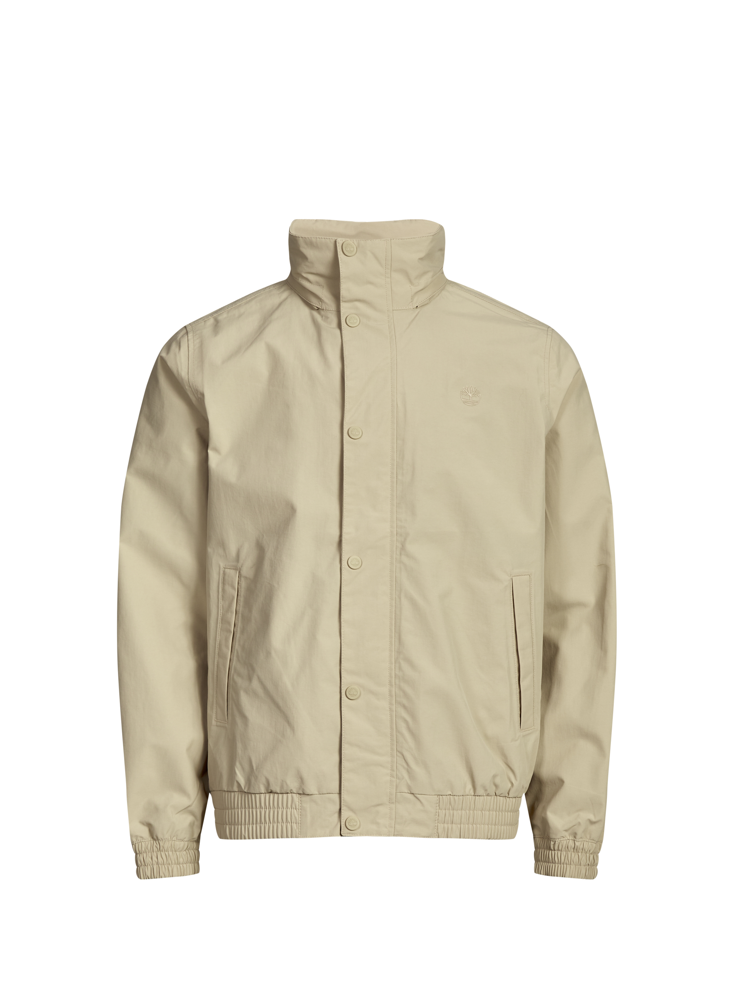 Straight jacket with high collar TIMBERLAND Beige