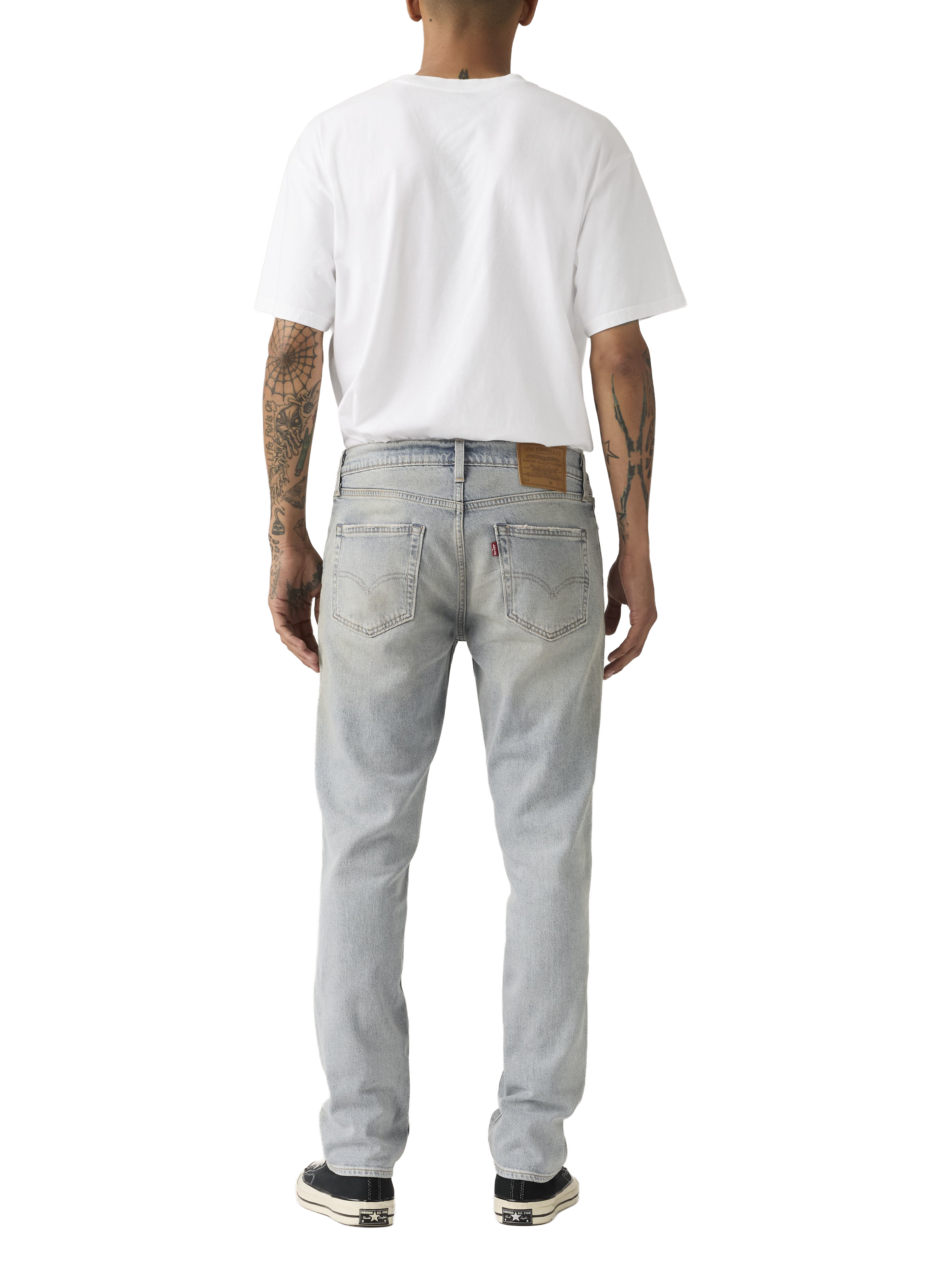 511 Straight Leg Washed Cotton Jeans LEVI'S Blue