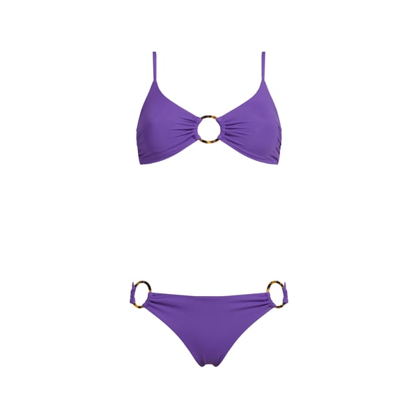 Maillot deux pièces froncé Maillot deux pièces froncé