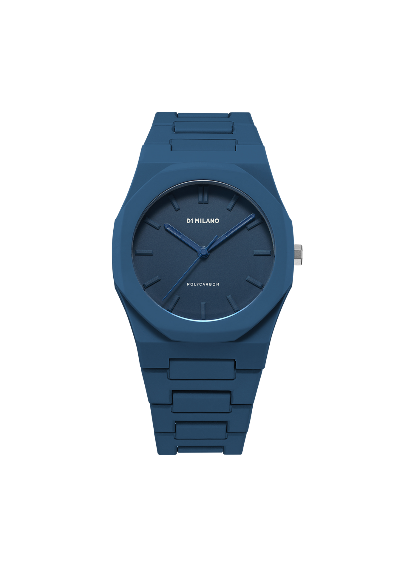 Montre Navy Blue en polycarbonate D1 MILANO Bleu