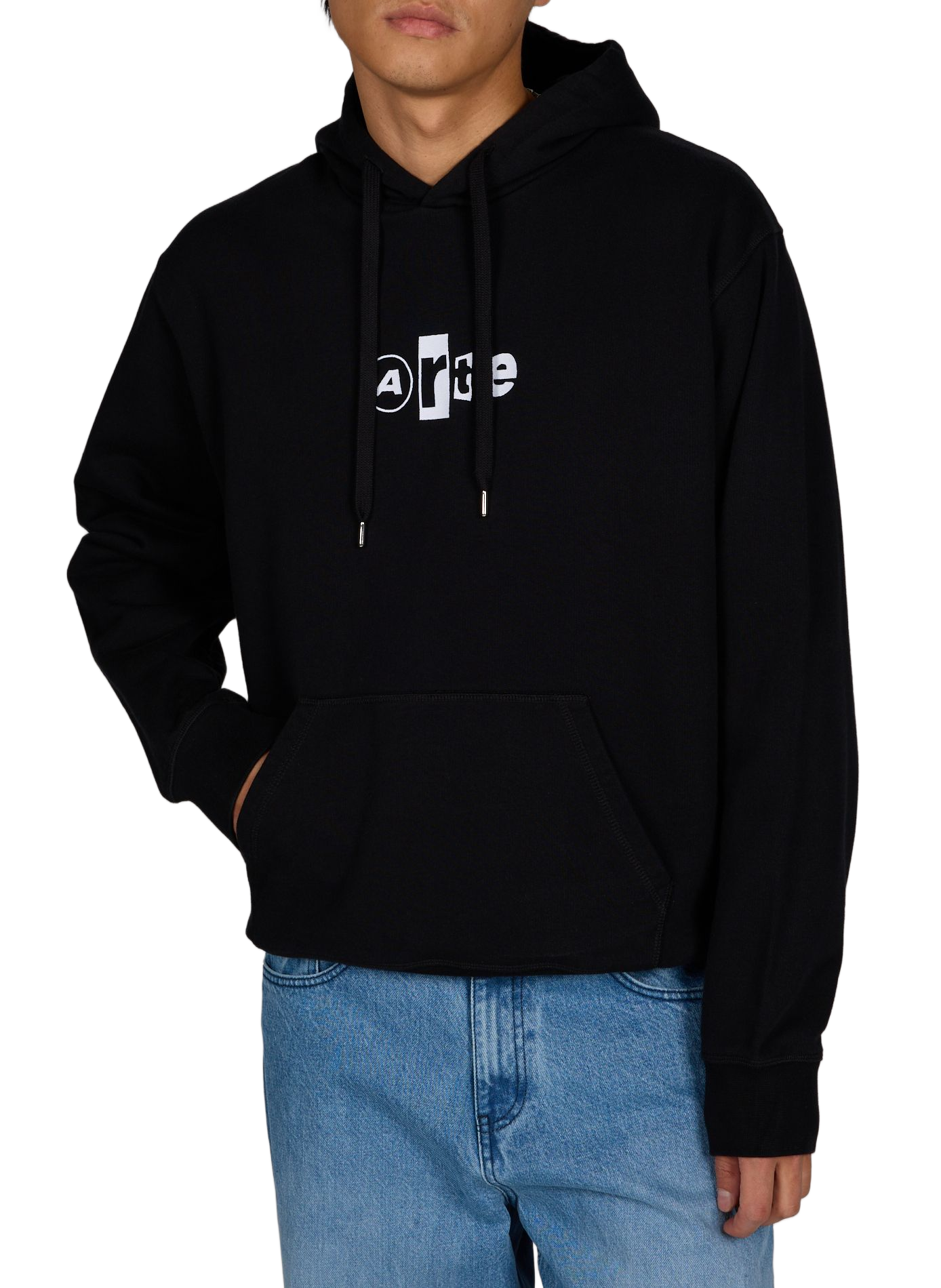 Hoodie en coton à logo ARTE ANTWERP Noir