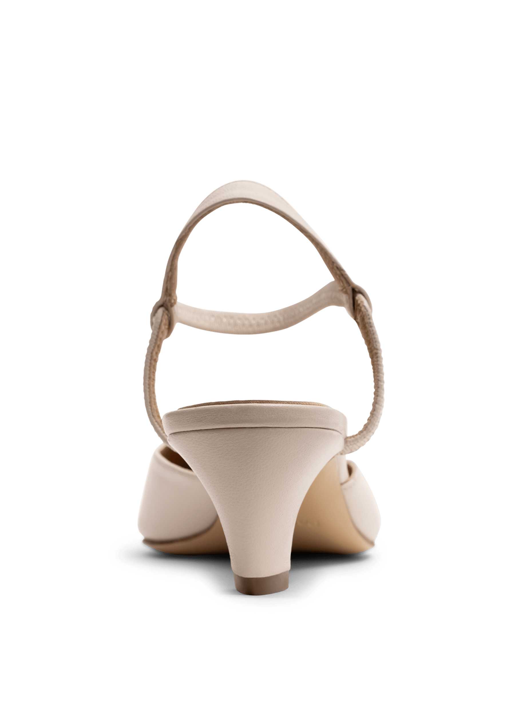 Sling back taylor en nappa PARALLELE Blanc