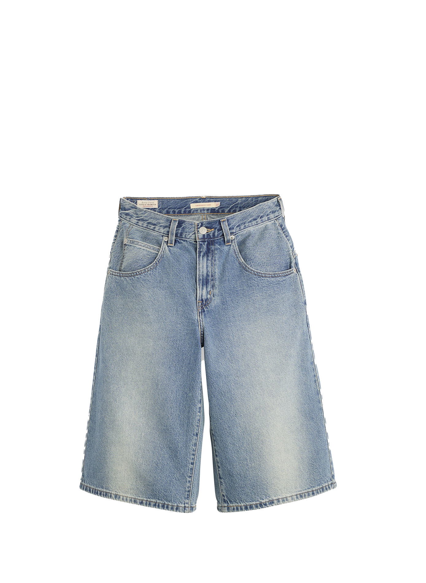 Short baggy in cotton denim LEVI'S Blue