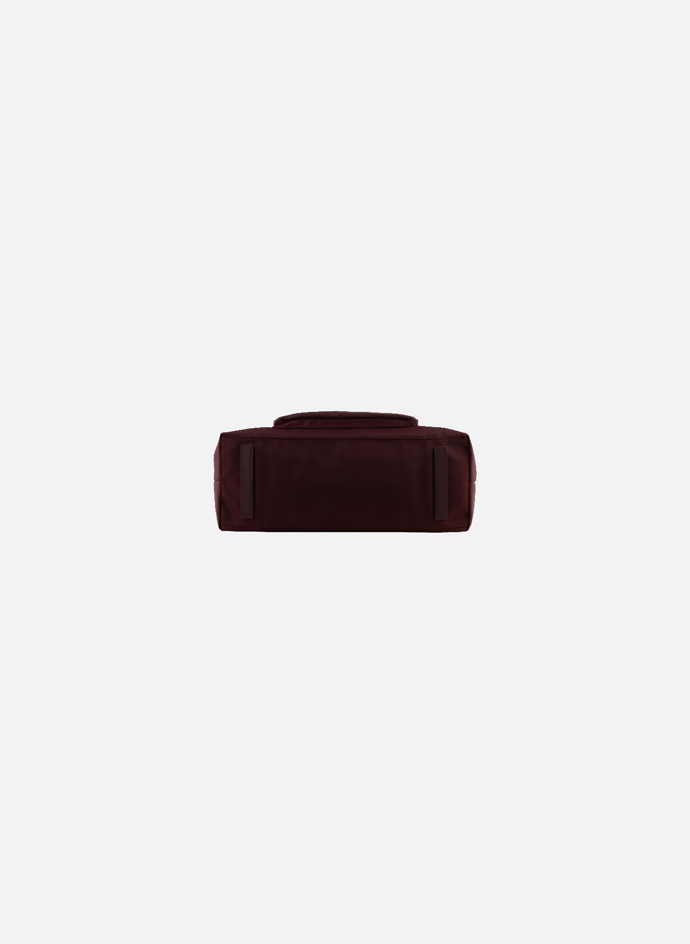 Escale | sac cabas en toile garnie cuir POURCHET Rouge