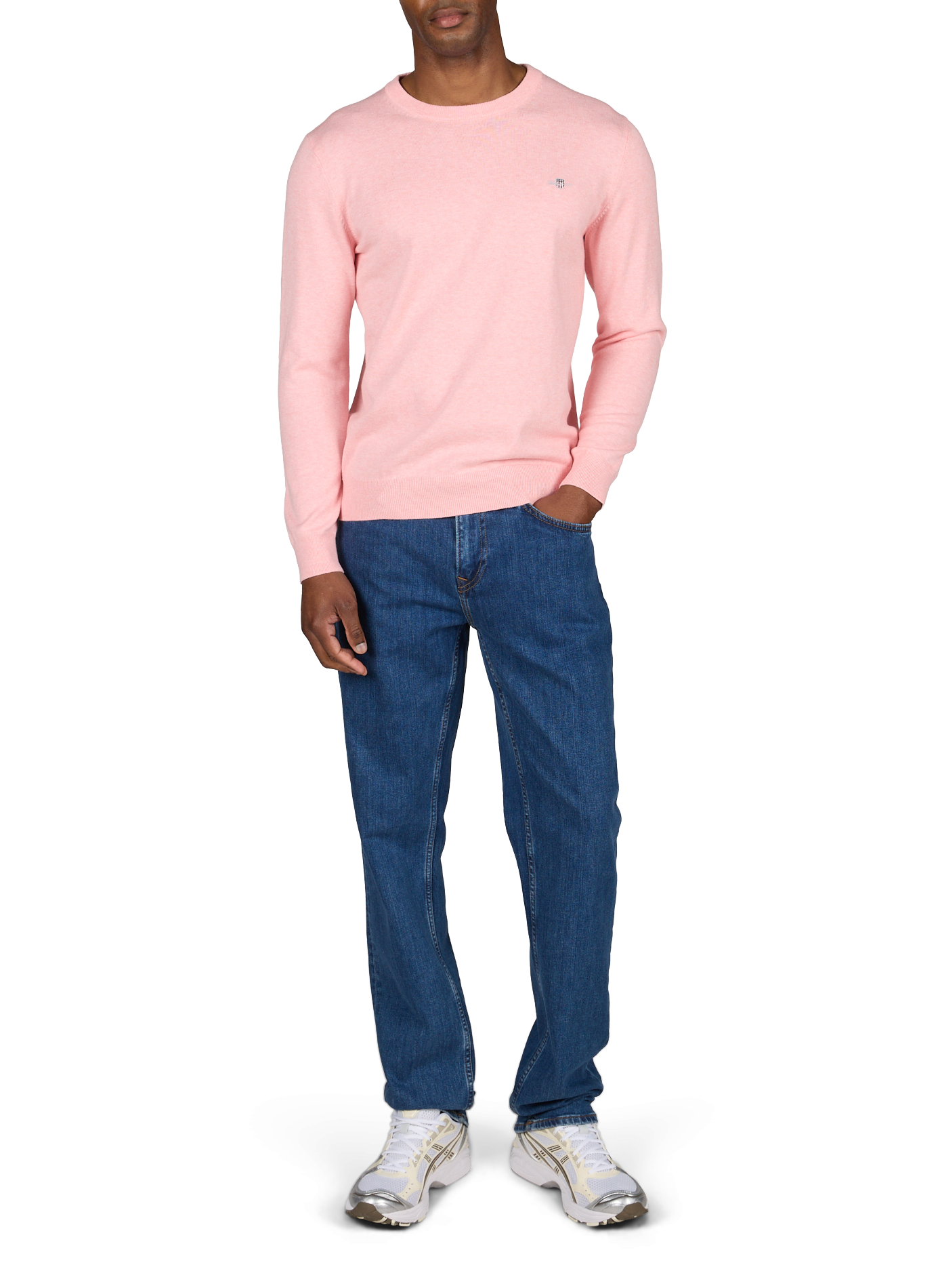 Cotton jumper GANT Pink