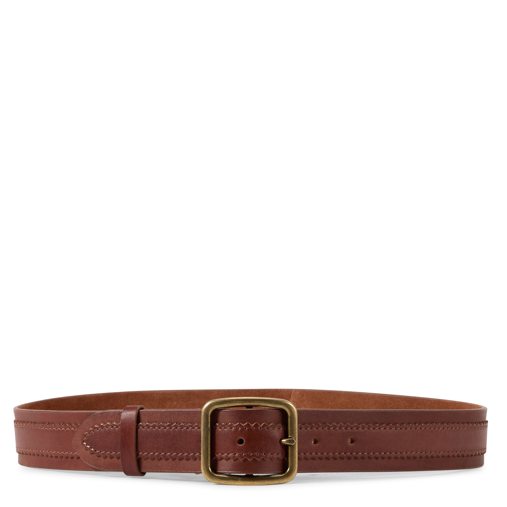 Ceinture en cuir lucien MAISON 123 Beige