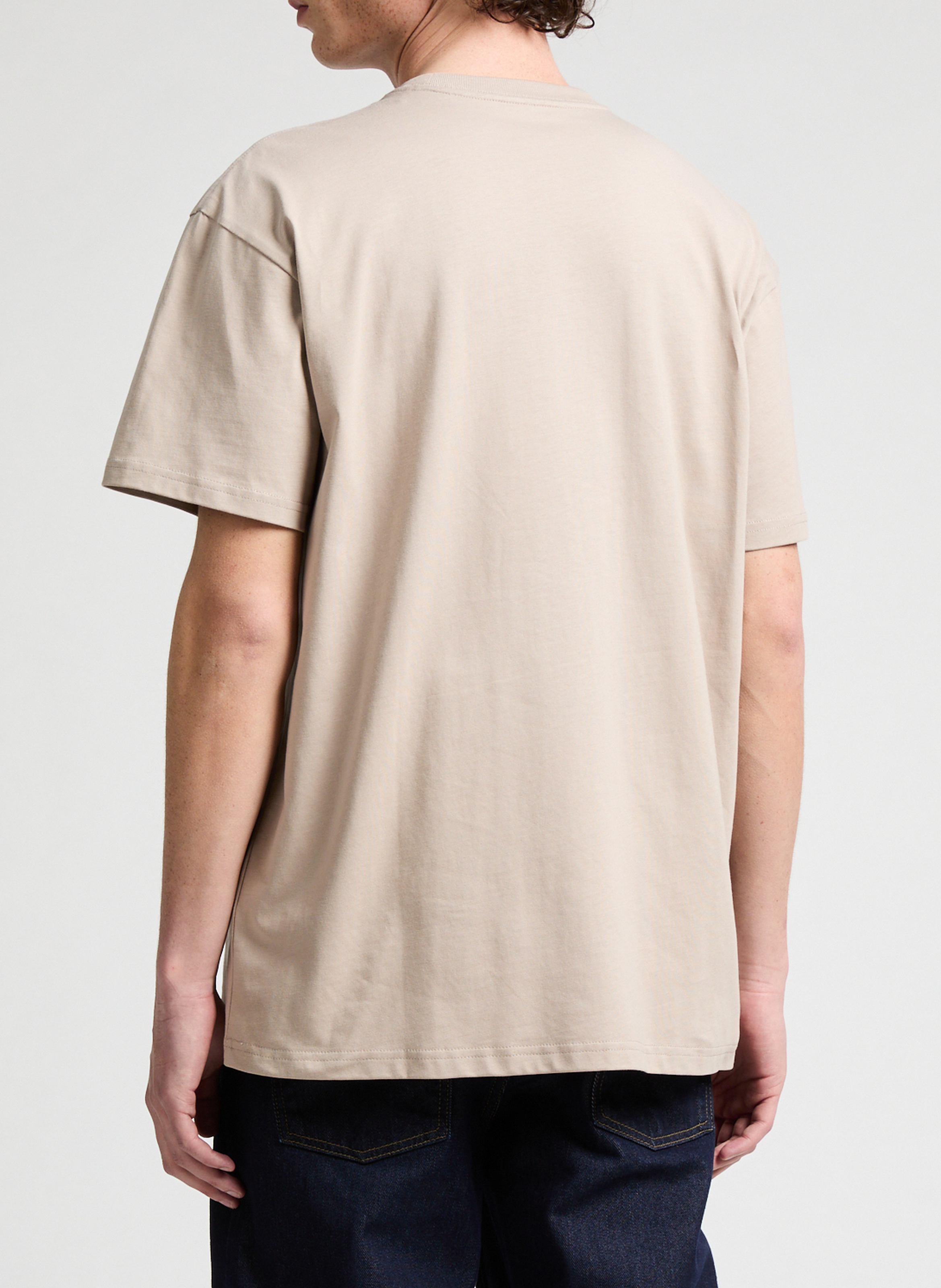 Oversized cotton T-shirt | Beige CARHARTT WIP Men