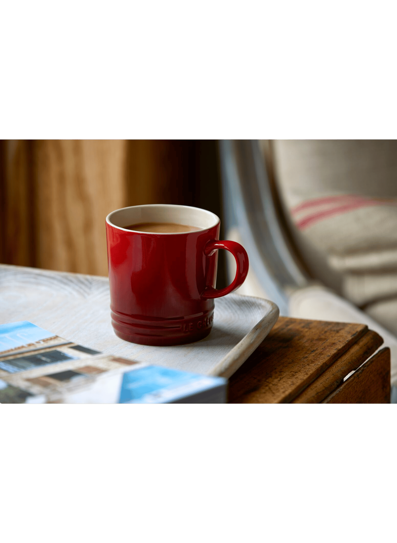 Tasse 350ml aus Keramik LE CREUSET Rot