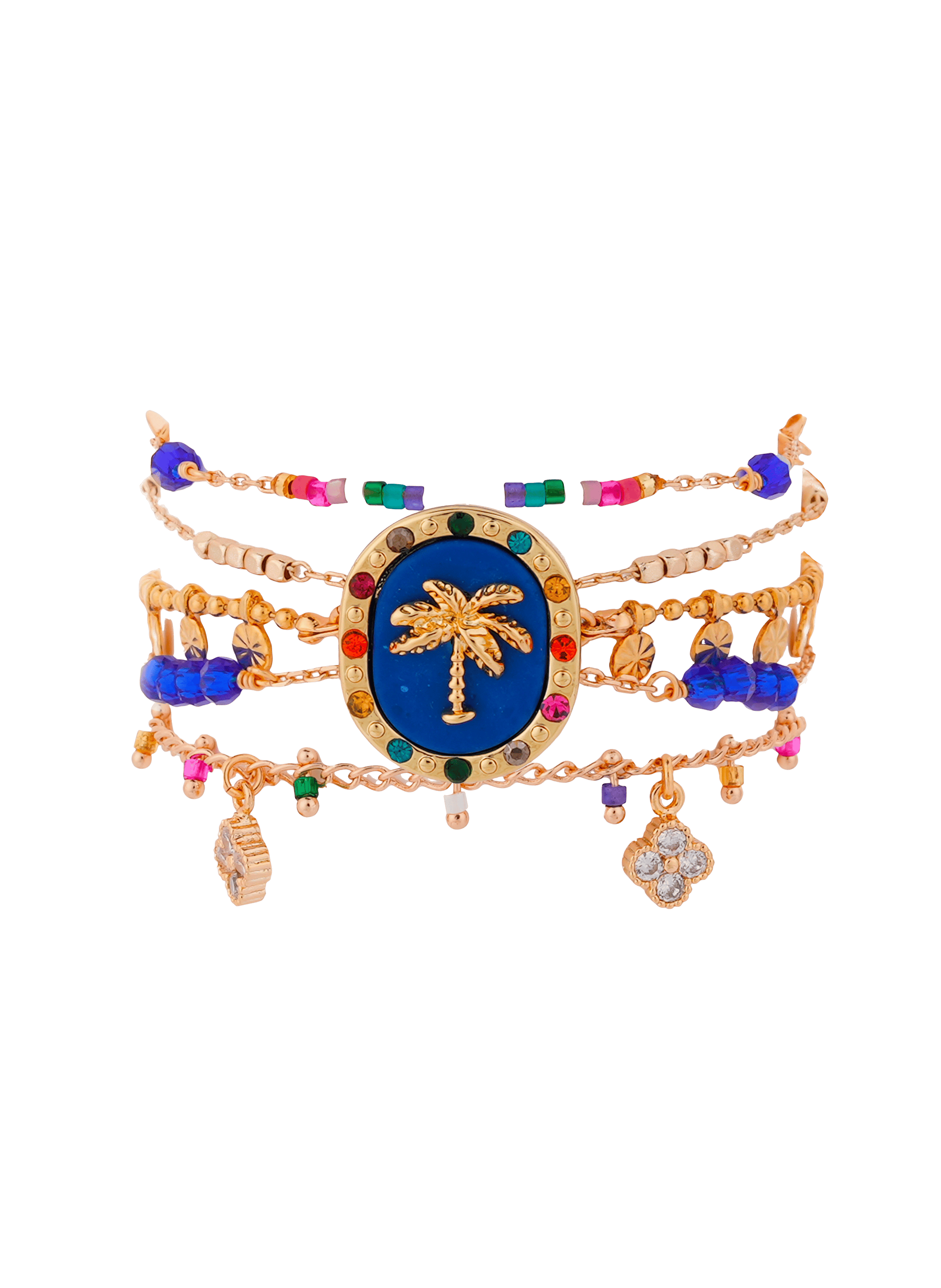Manchette bracelet multiliens dawn HIPANEMA Multicolore