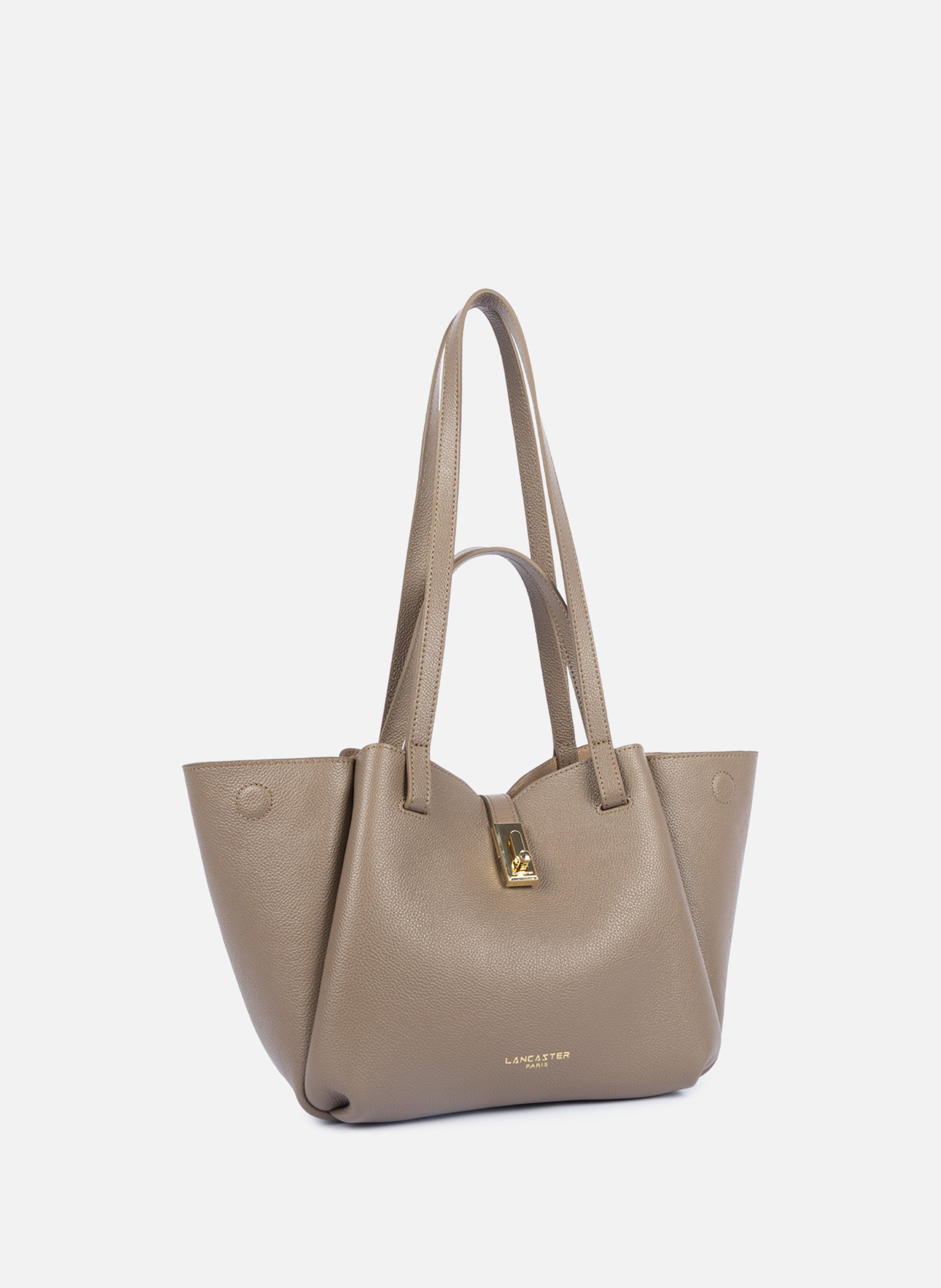 Sac cabas épaule - milano horizon LANCASTER Marron