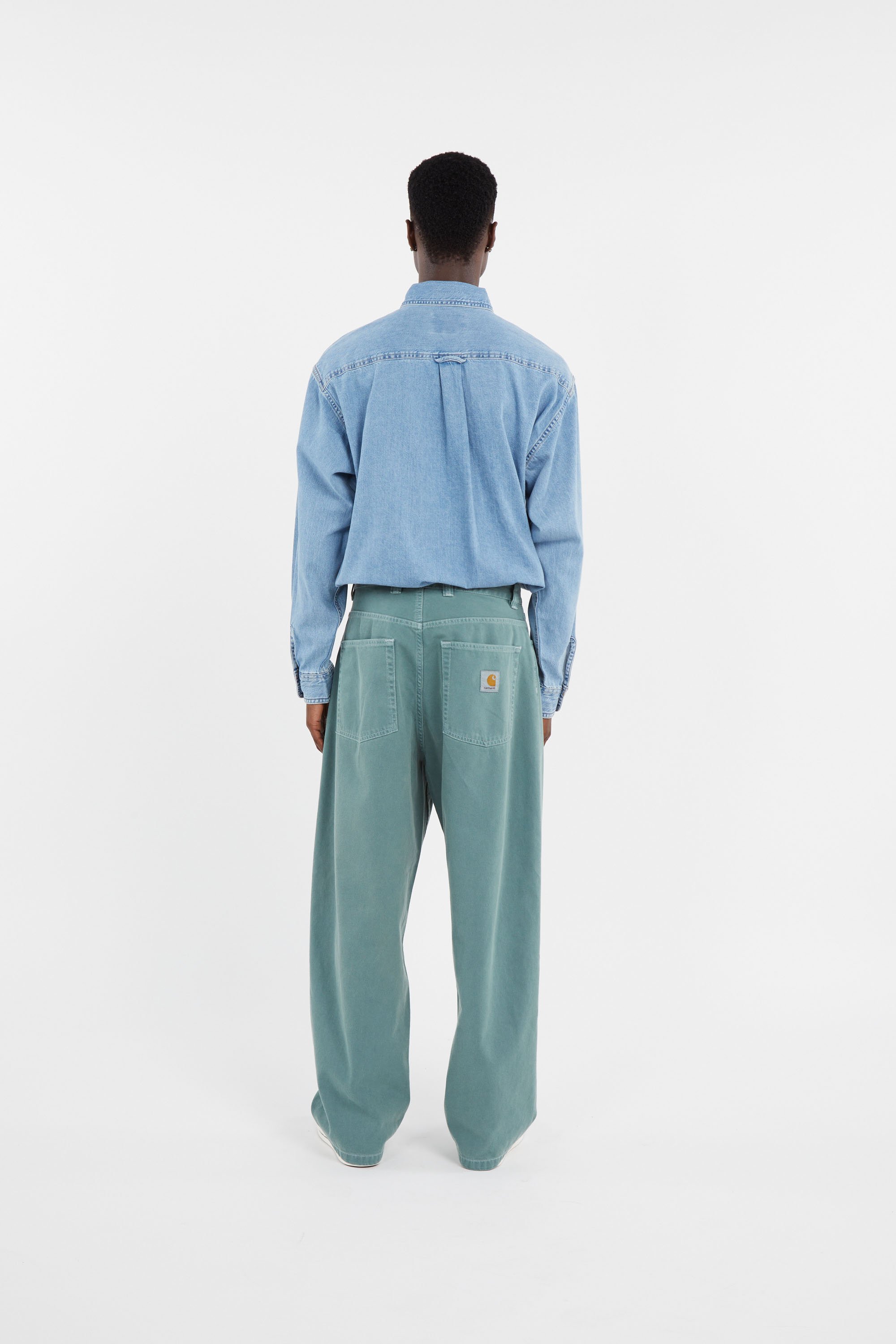 Chemise l/s lucas shirt CARHARTT WIP Bleu