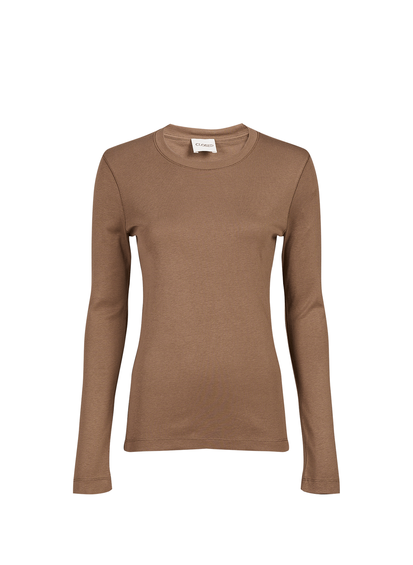 Logo T-shirt  CLOSED Beige