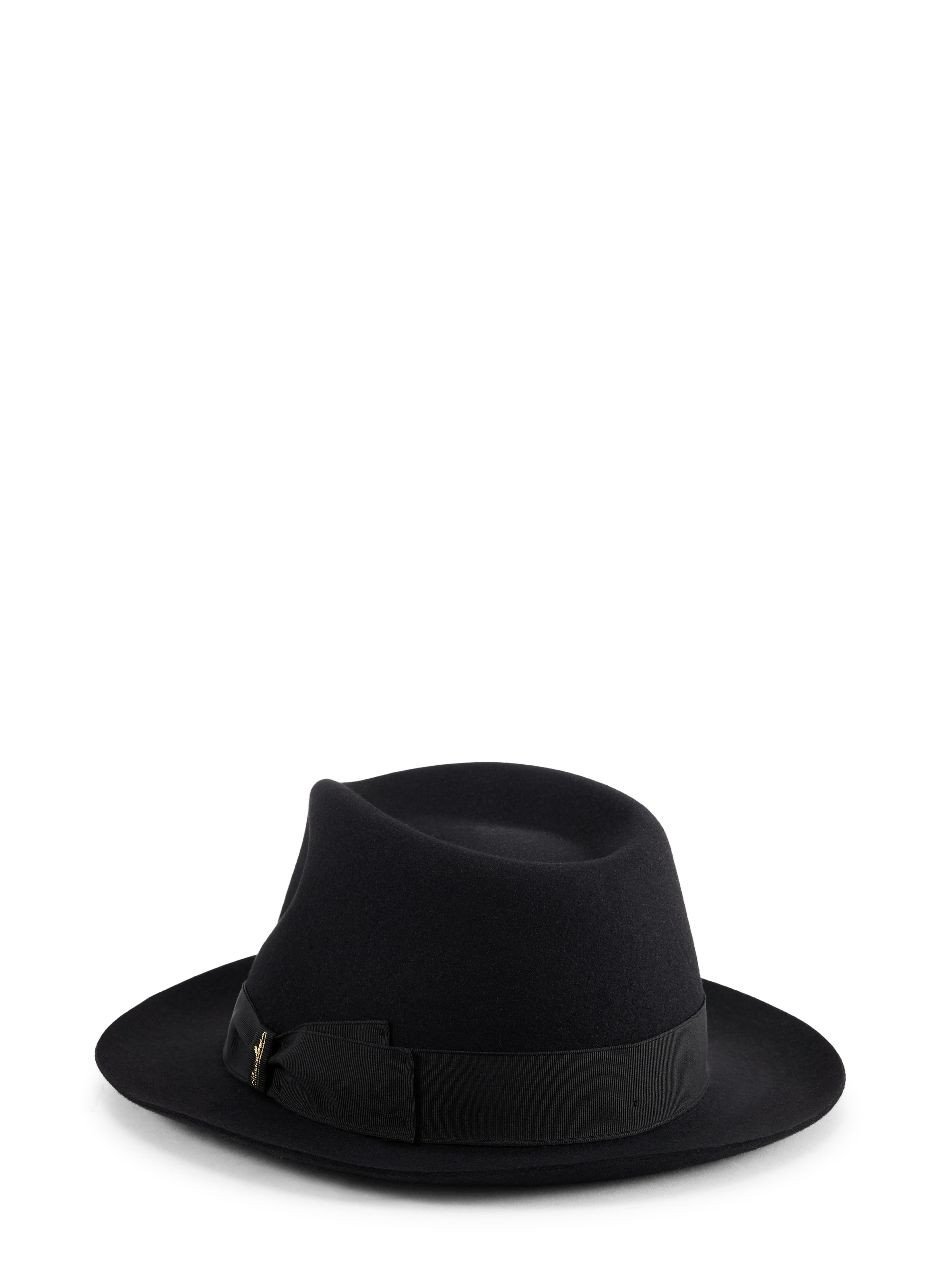 Chapeau en feutre BORSALINO Zwart