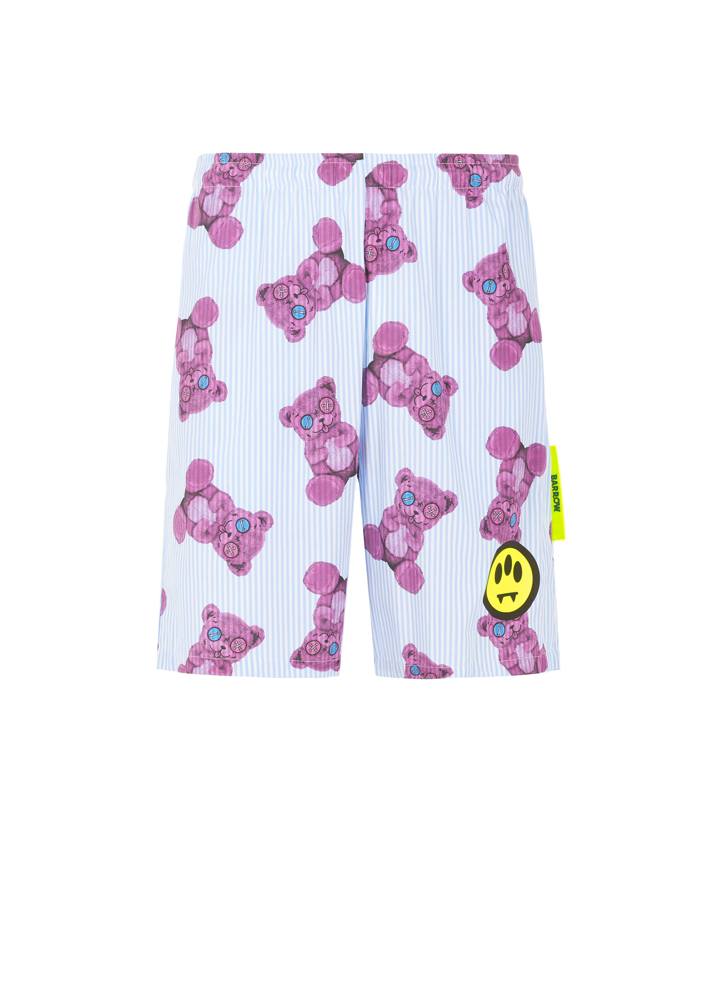 Short à imprimé en coton