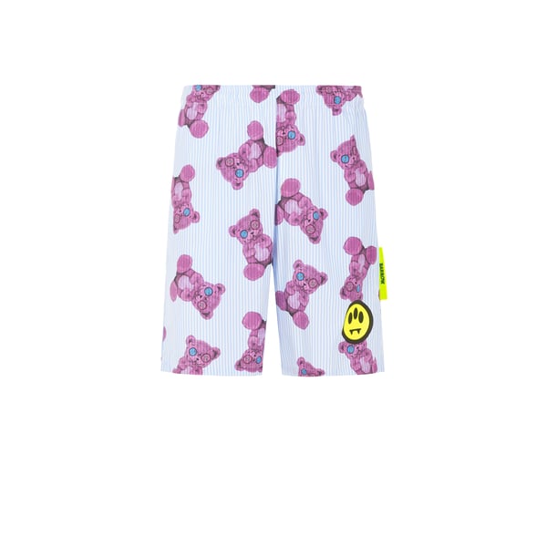 Short à imprimé en coton