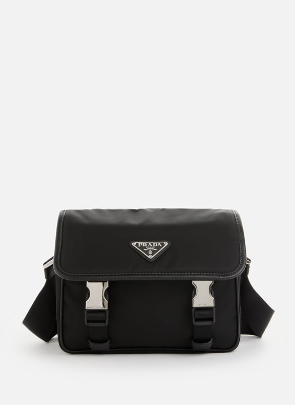 Sac prada top cuir noir