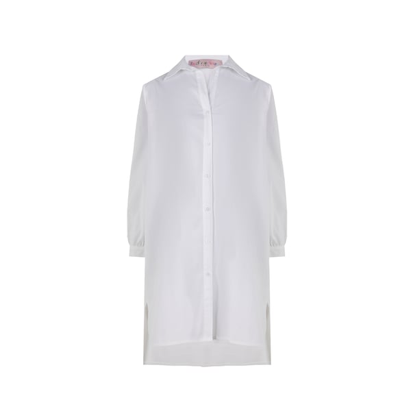 Robe chemise en coton