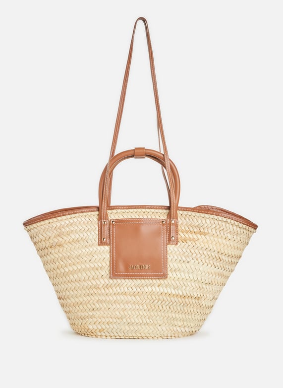 Leather Bag Jacquemus Straw Tote New Jacquemus Raffia Tote Bag