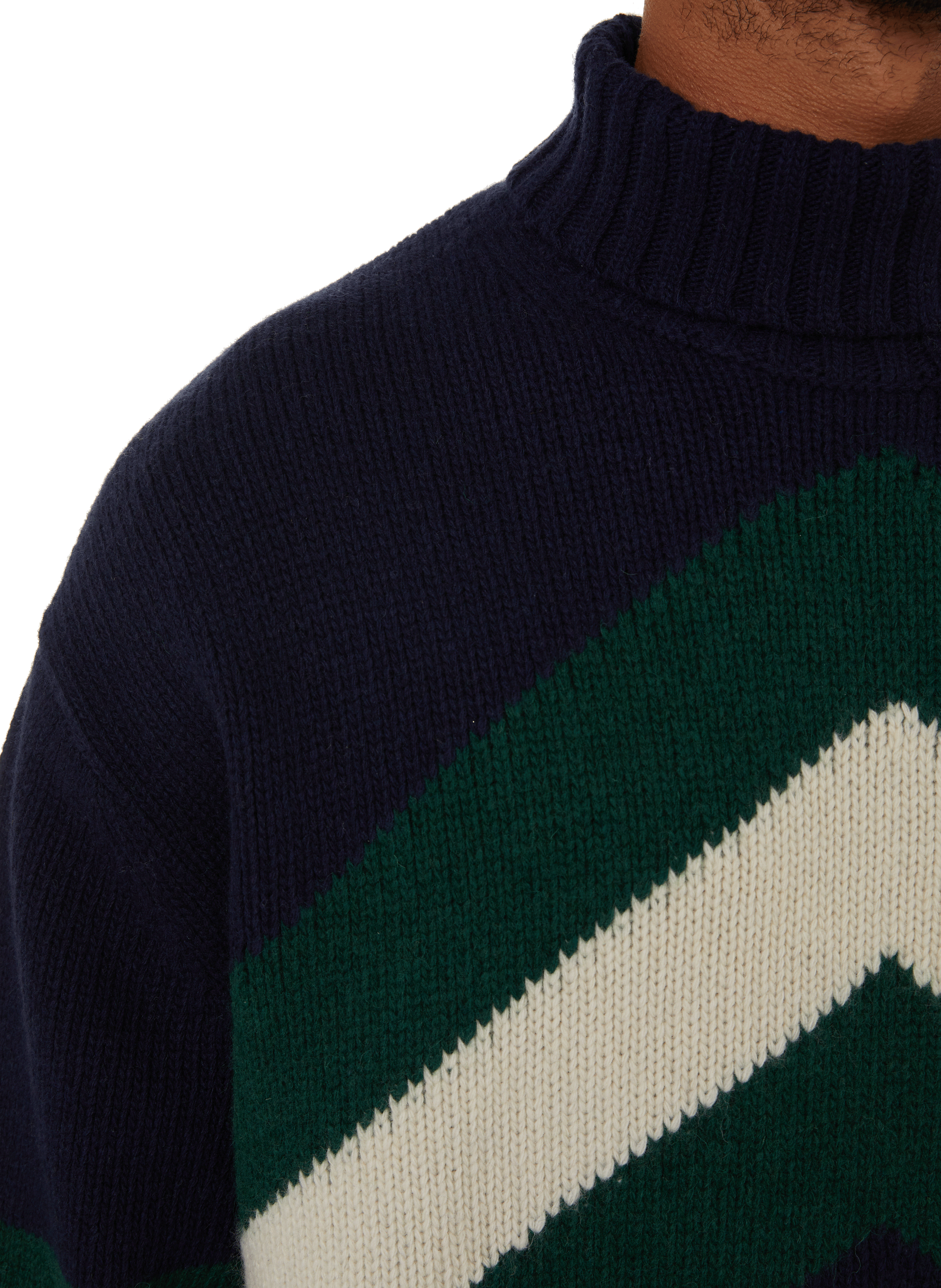 Pull en laine SAISON 1865 Bleu