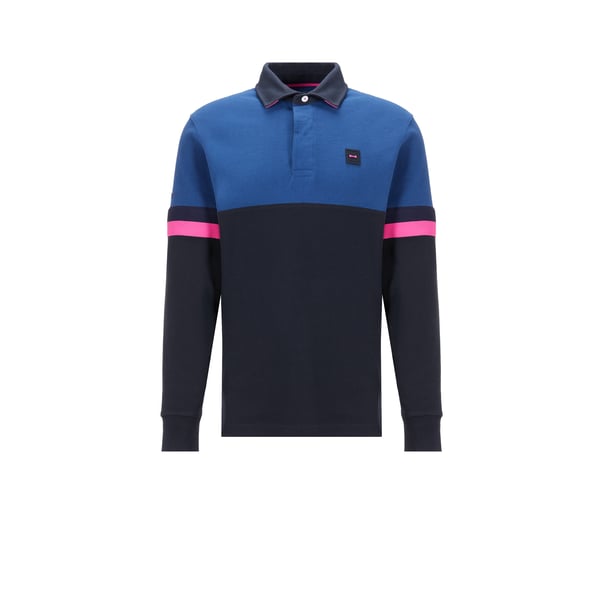 Polo manches longues en coton