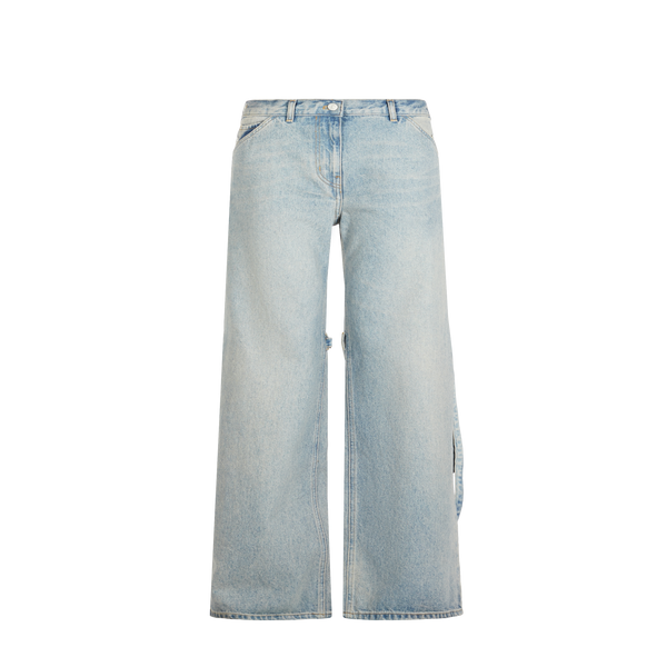Courrèges Straight-fit Jeans In Blue