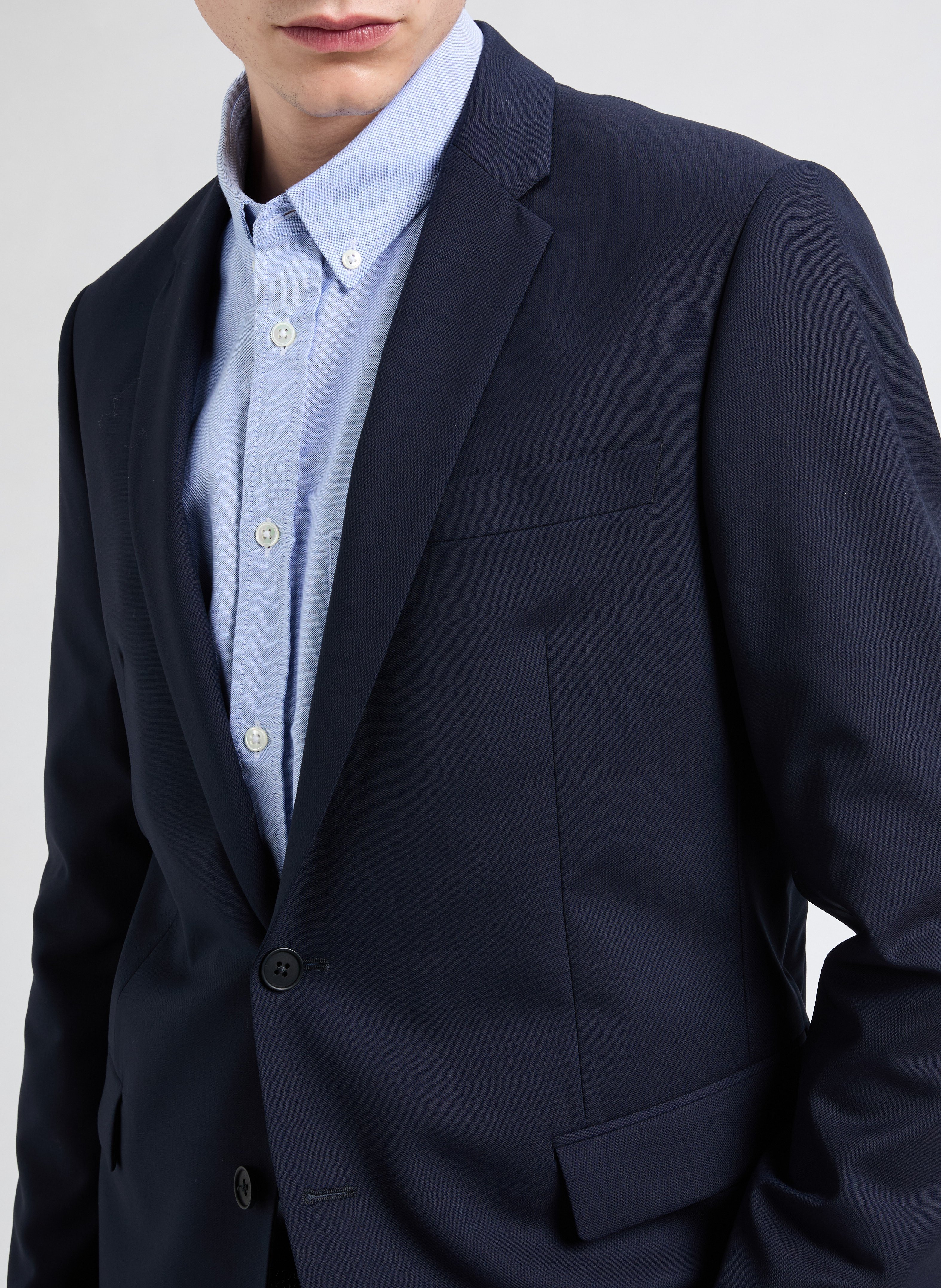 Wool blazer  SAISON 1865 Blue