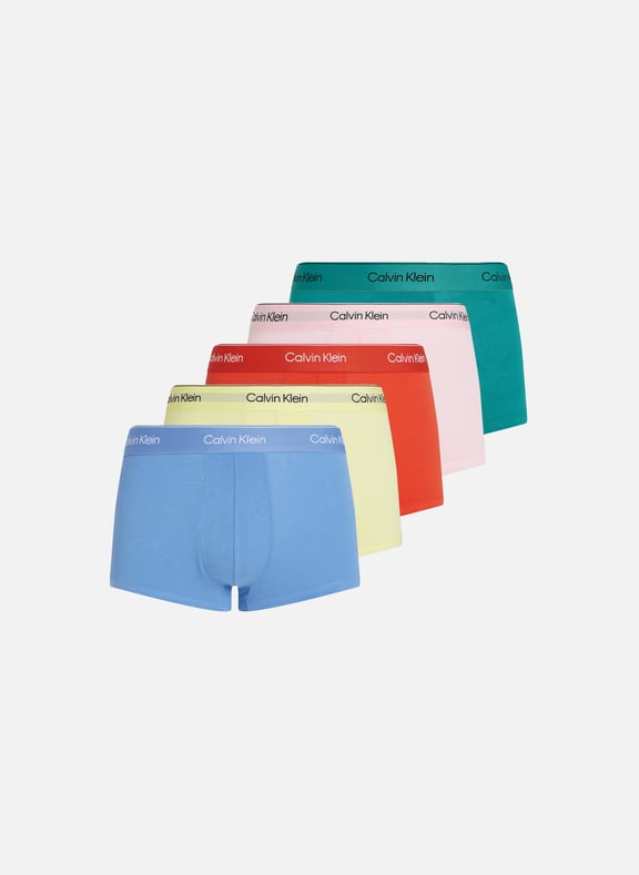 Lot de 5 boxers Multicolore by CALVIN KLEIN CALVIN KLEIN Lot de 5 boxers Multicolore