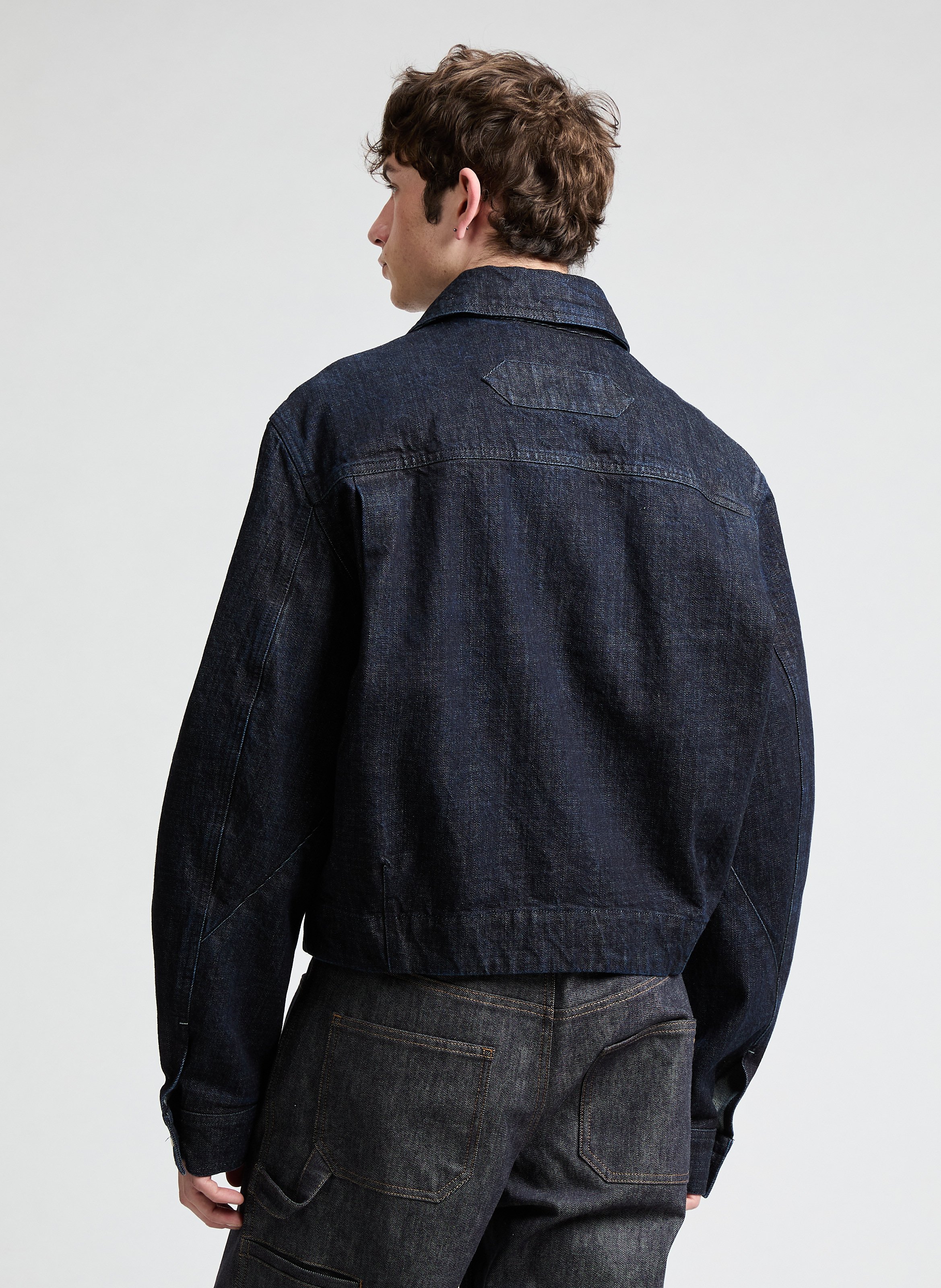 The Canvas Denim Jacket JACQUEMUS Blue