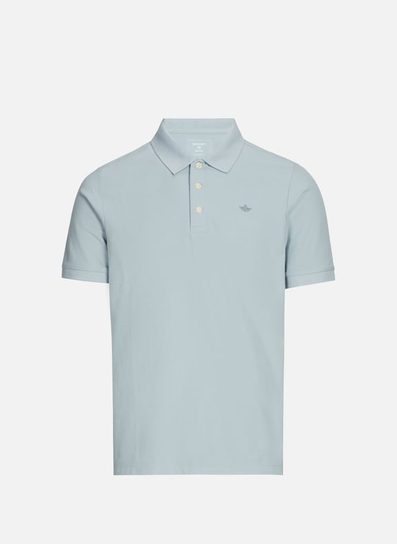 Polo slim Bleu by DOCKERS DOCKERS Polo slim Bleu