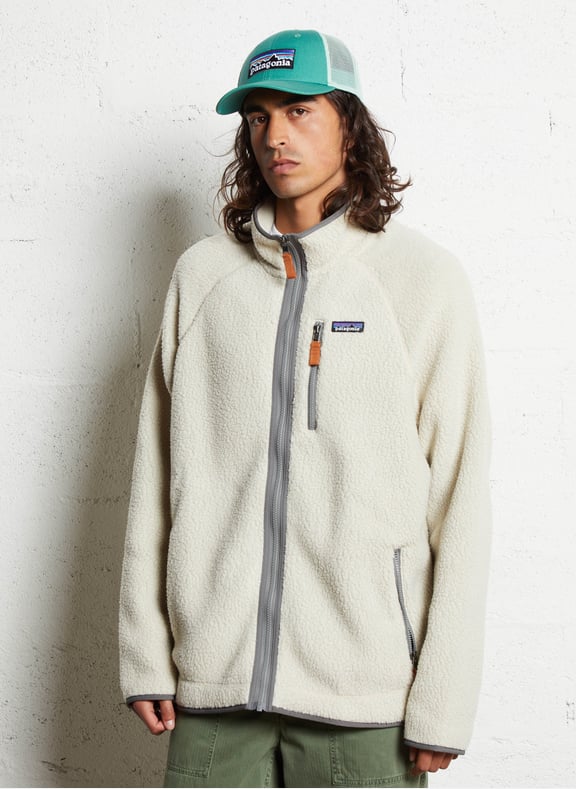 Polaire col montant texturée Beige by PATAGONIA PATAGONIA Polaire col montant texturée Beige