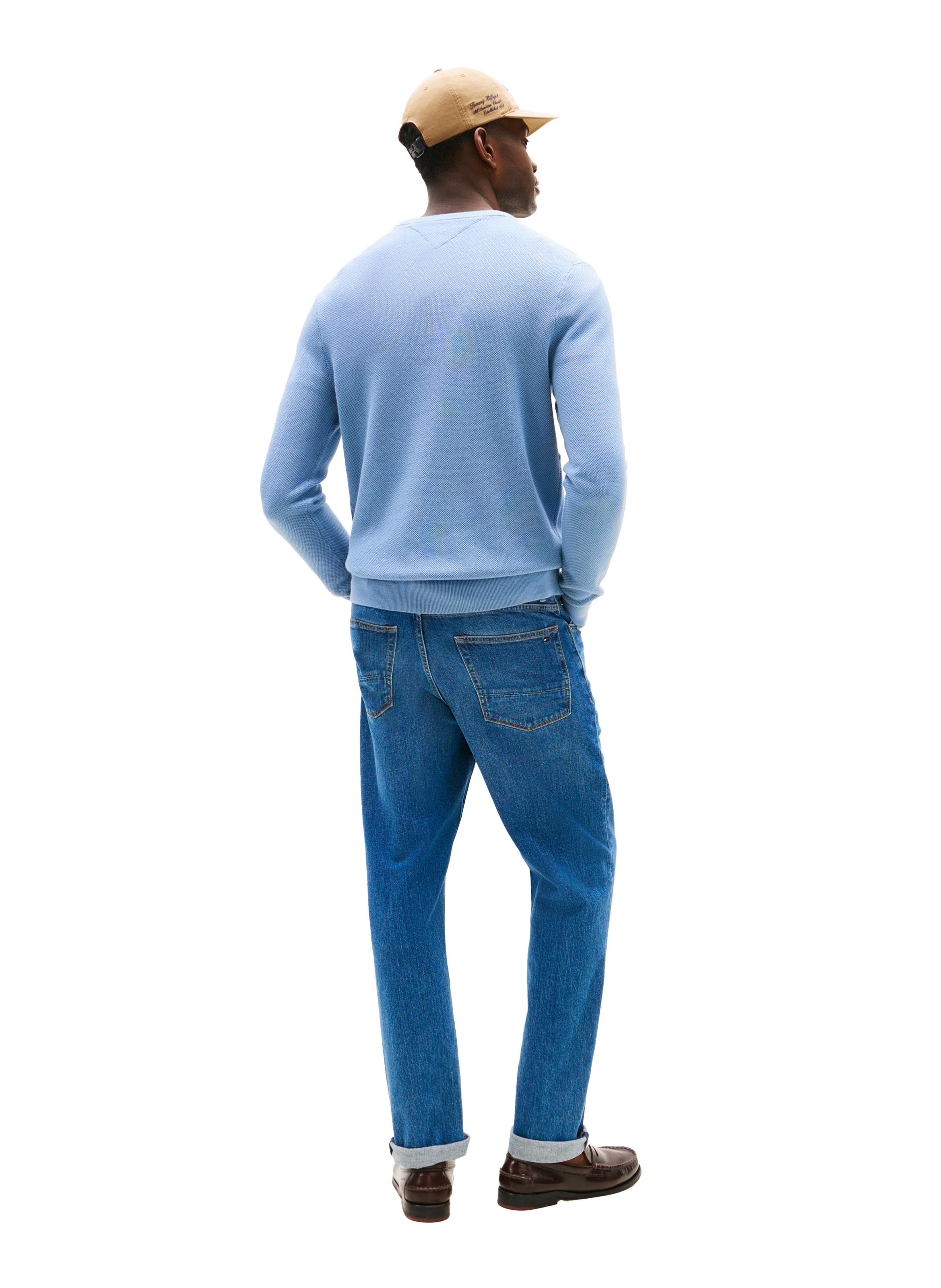 Cotton-blend jumper TOMMY HILFIGER Blue