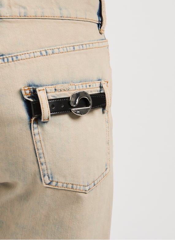 Jean boyfriend délavé  | Gris by COPERNI Jean boyfriend délavé  Gris