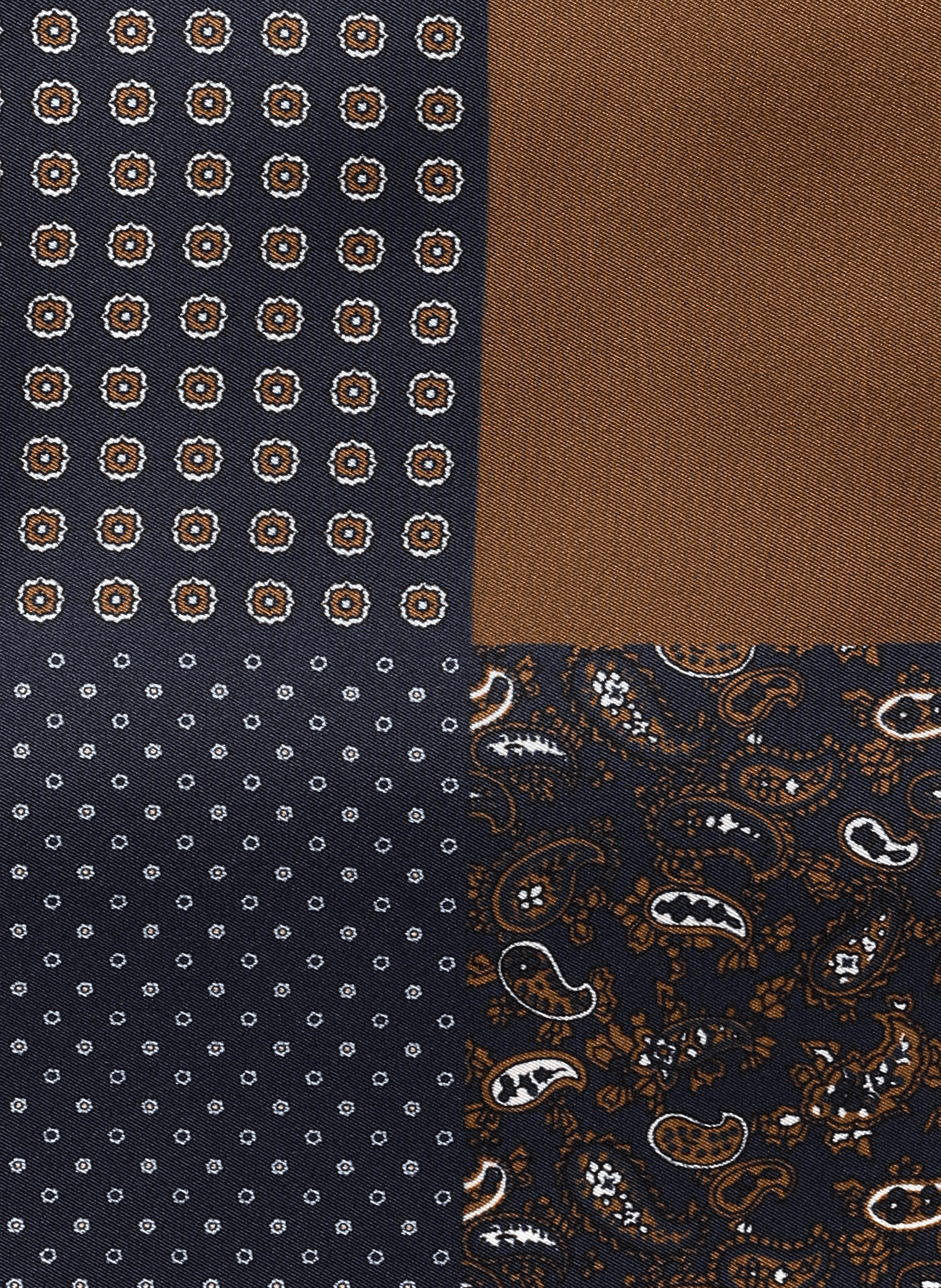 Printed silk square scarf AU PRINTEMPS PARIS Multicolour