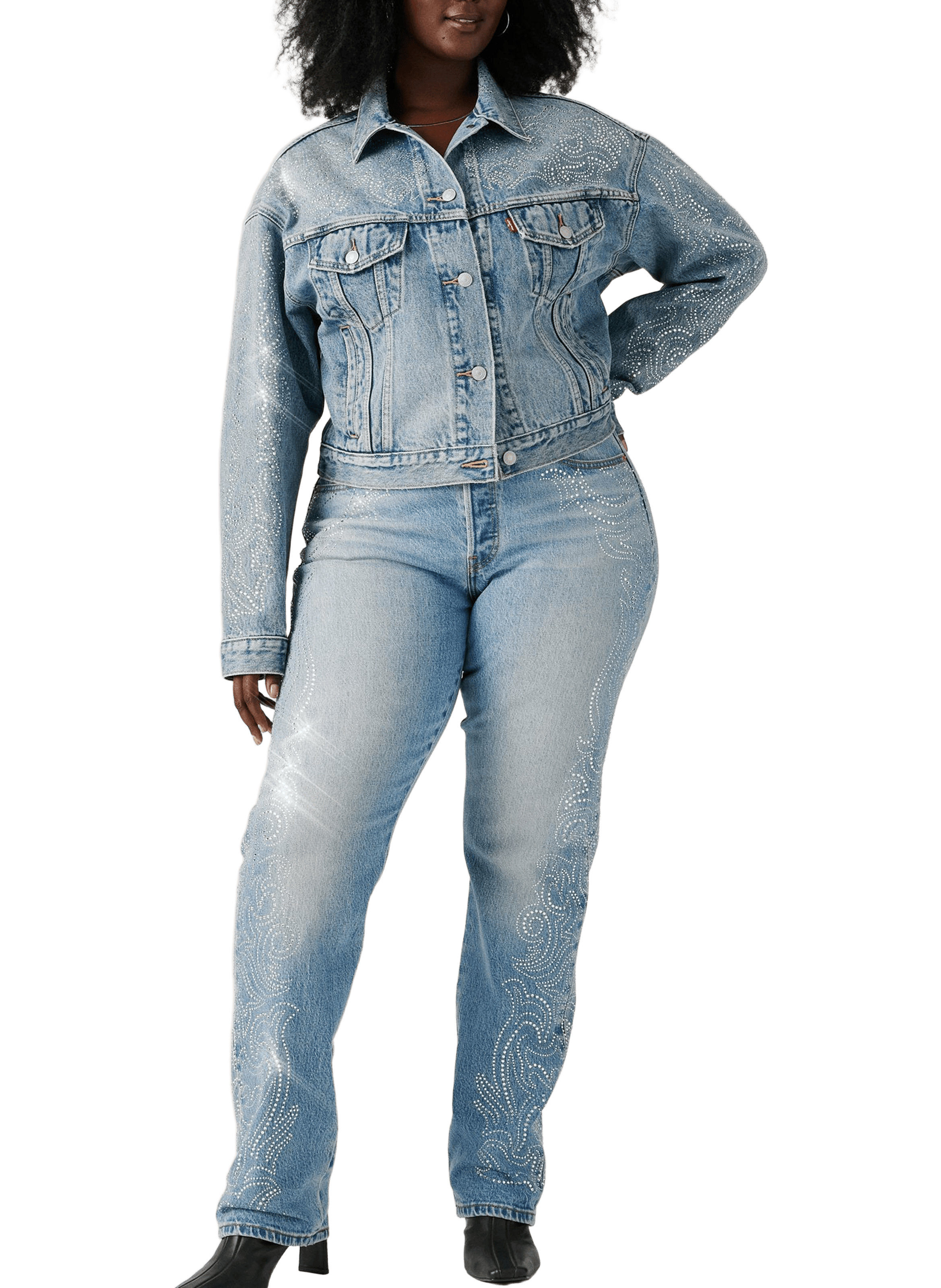 Jean droit | Bleu LEVI'S Femme
