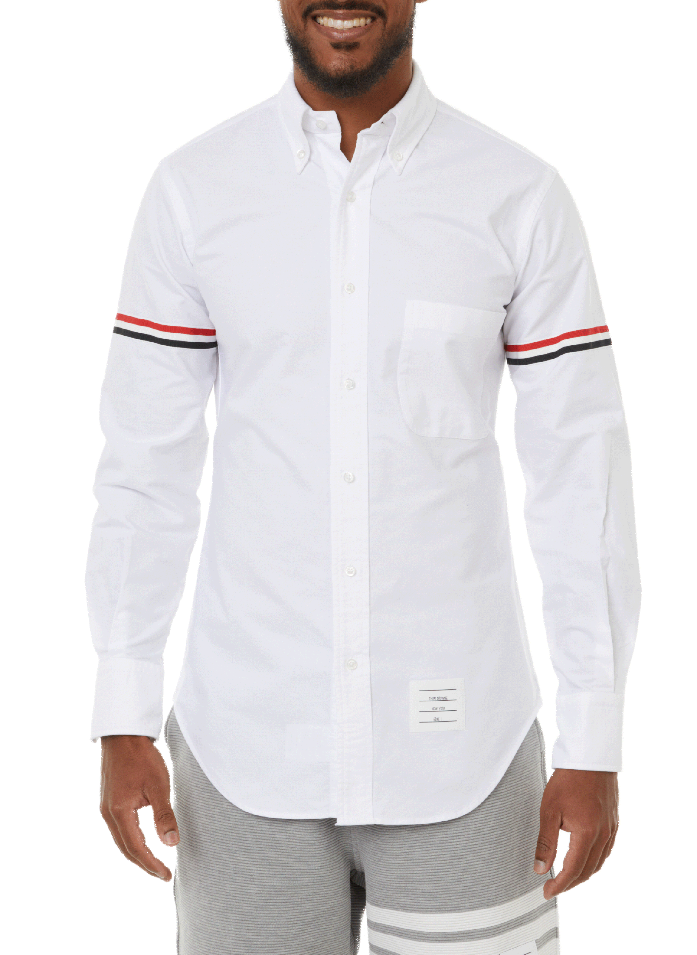 THOM BROWNE Cotton shirt  White