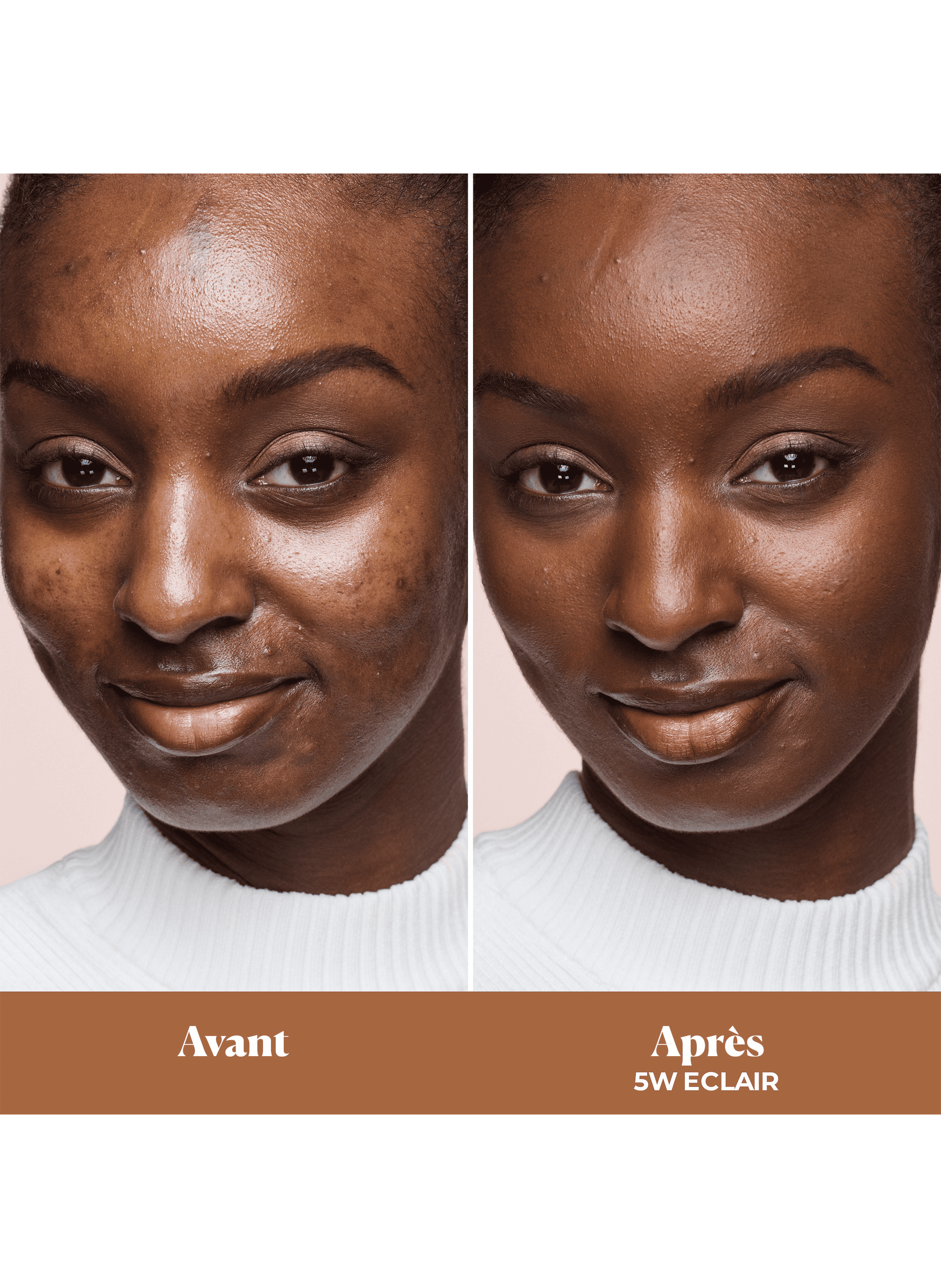 Real Flawless Feather Matte Powder Foundation LAURA MERCIER 5w eclair 