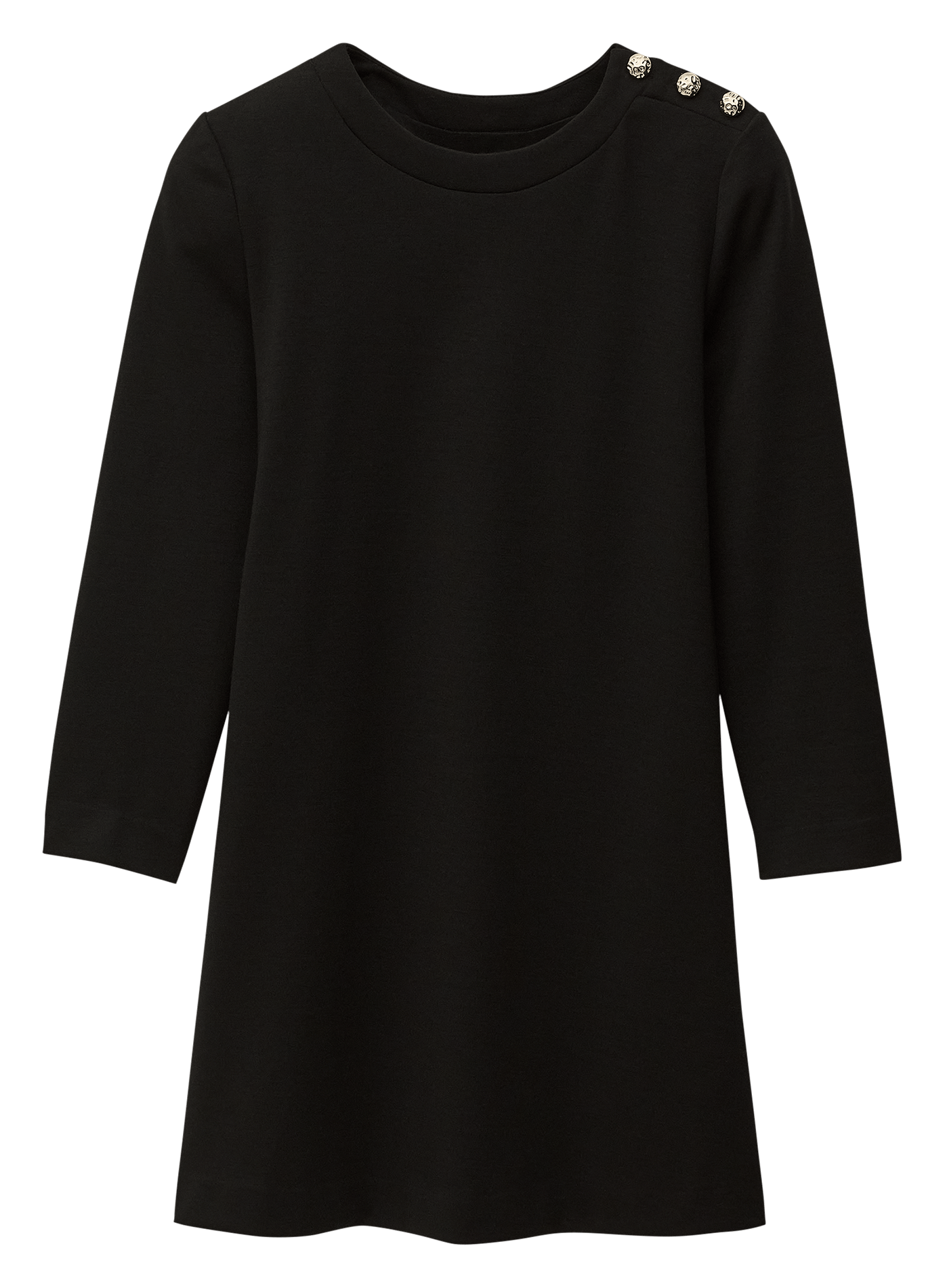 Robe courte col rond mason BA&SH Noir