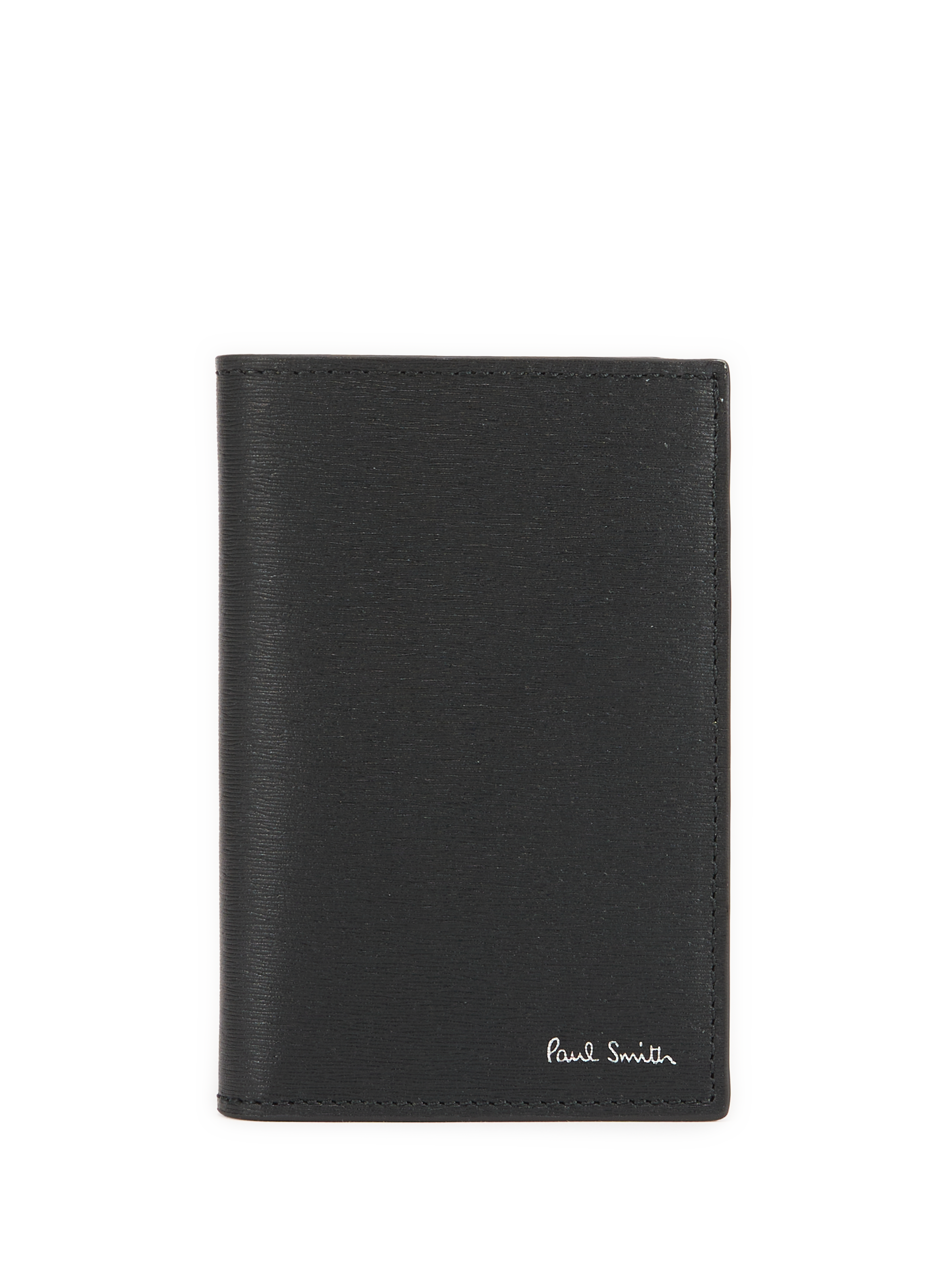 PAUL SMITH  Leather card holder Black