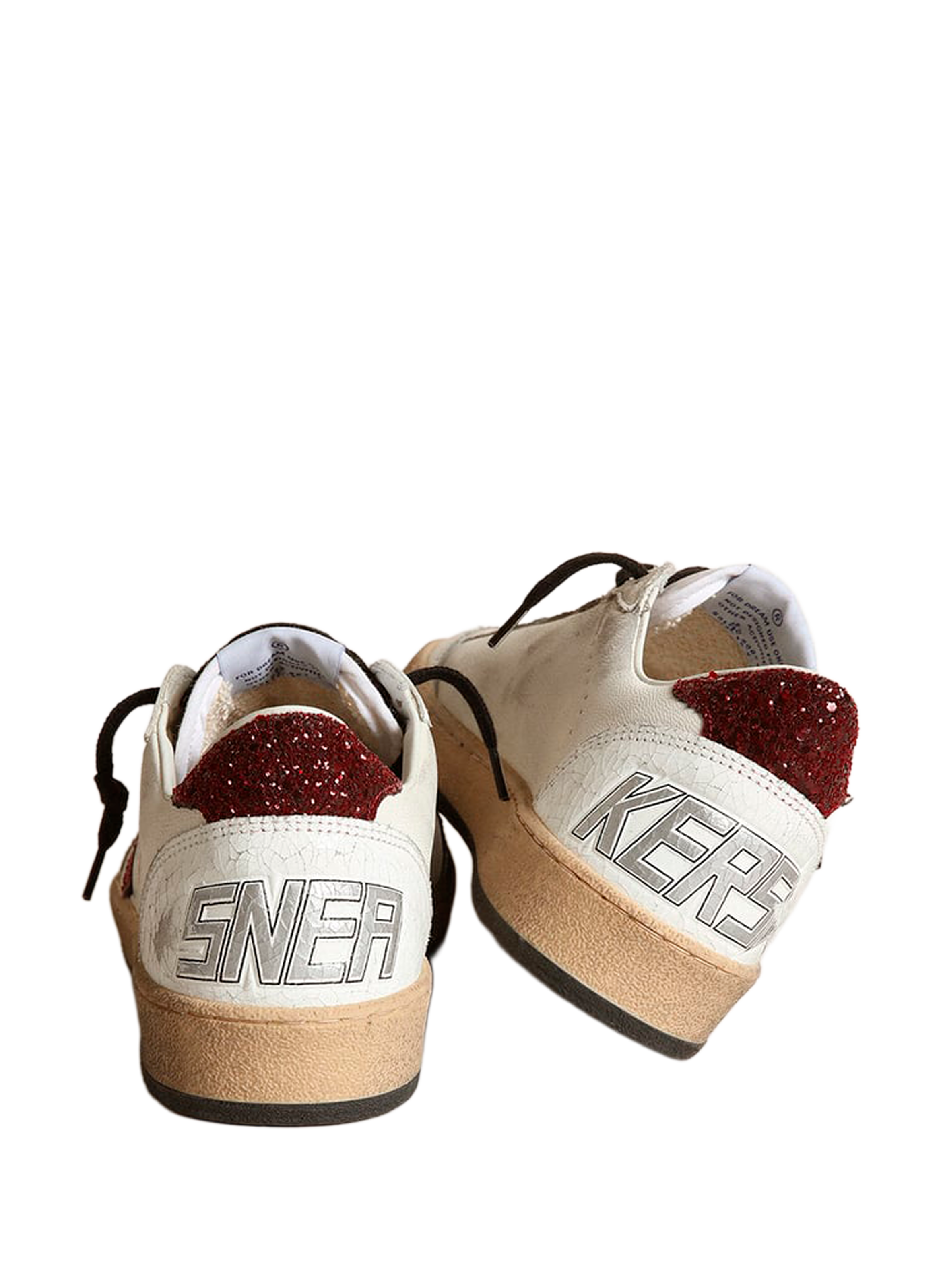 Baskets Ball Star en cuir  GOLDEN GOOSE Multicolore