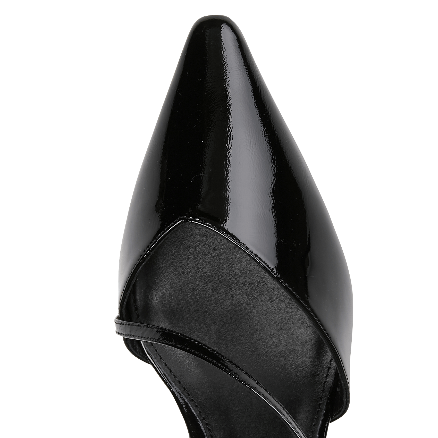 Escarpins vernis en cuir colce BA&SH Noir