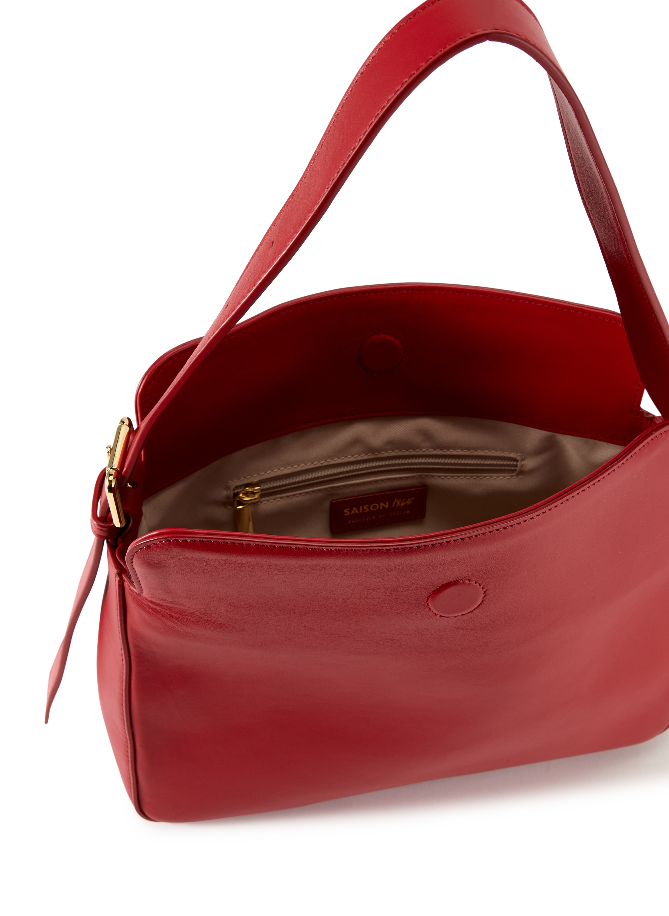 Sac à main Hope en cuir de veau SAISON 1865 Rouge